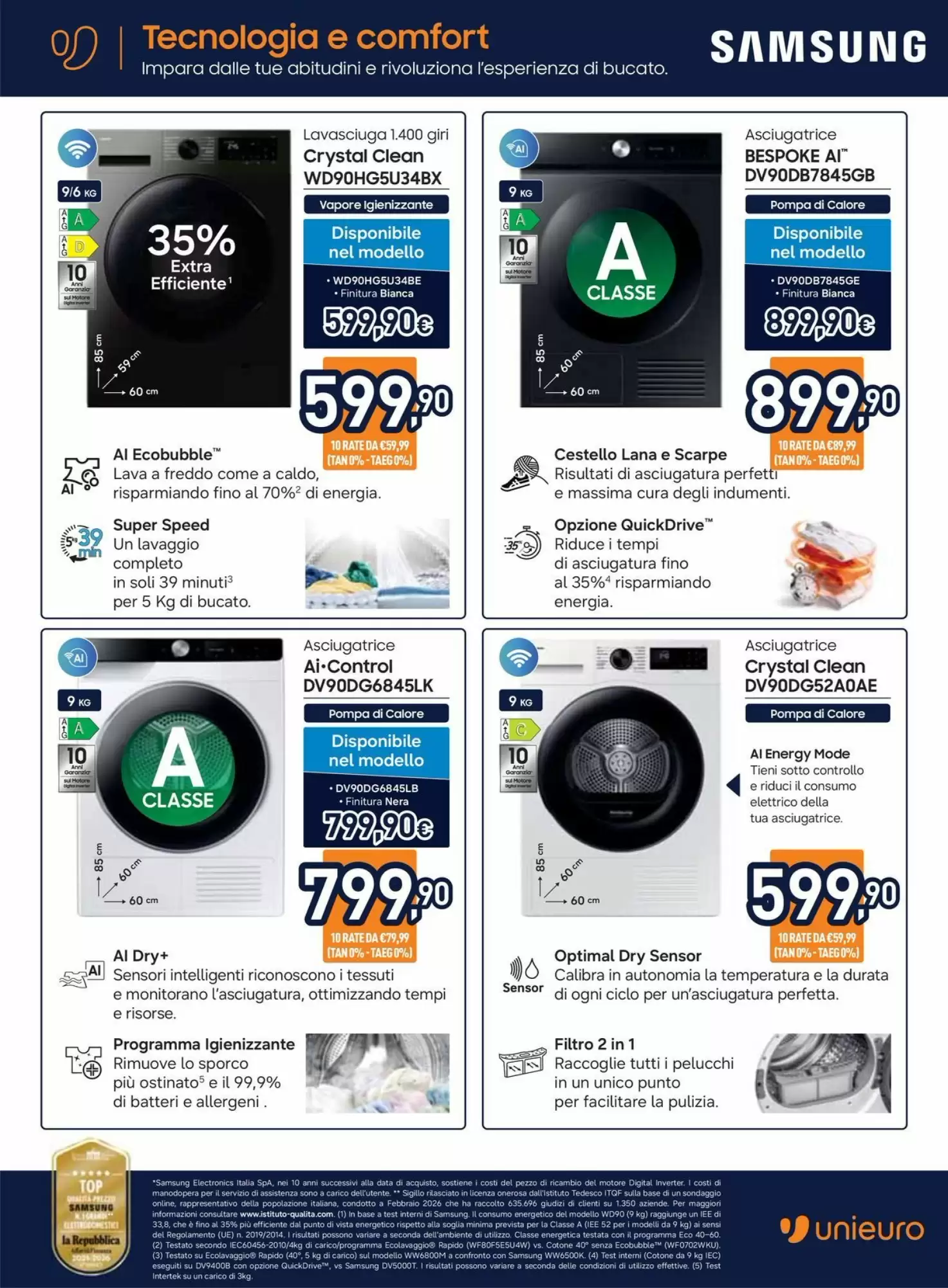Volantino promozionale Unieuro  valide dal 16/10/2026 - Pagina 14.