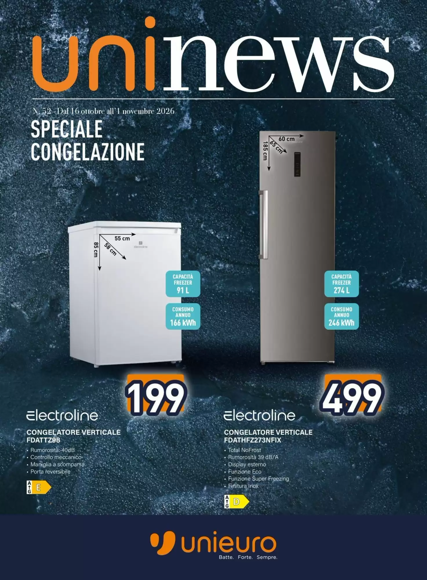 Volantino promozionale Unieuro valide dal 16/10/2026 - Pagina 1.