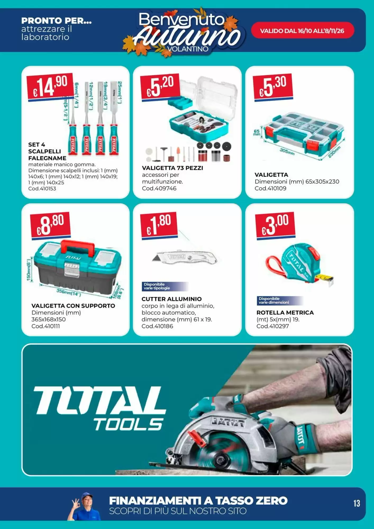 Volantino promozionale Pronto Hobby  valide dal 16/10/2026 - Pagina 13.