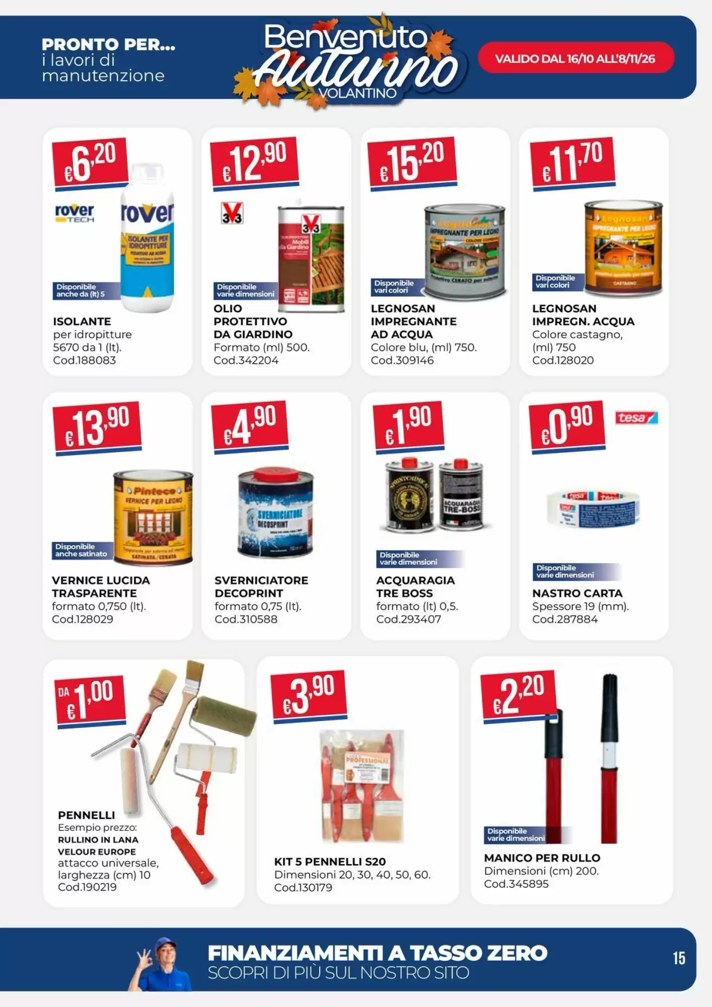 Volantino promozionale Pronto Hobby  valide dal 16/10/2026 - Pagina 15.