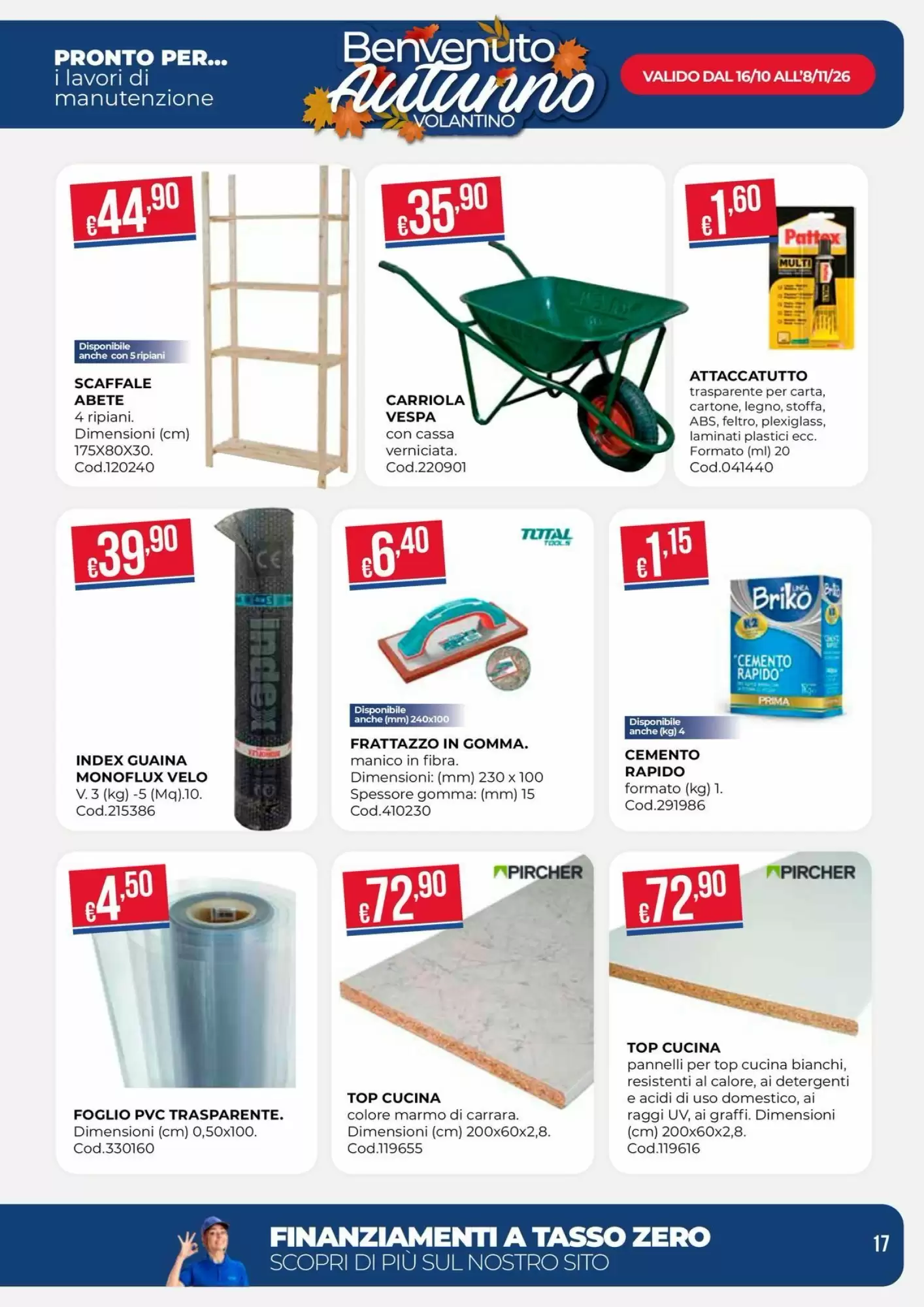 Volantino promozionale Pronto Hobby  valide dal 16/10/2026 - Pagina 17.