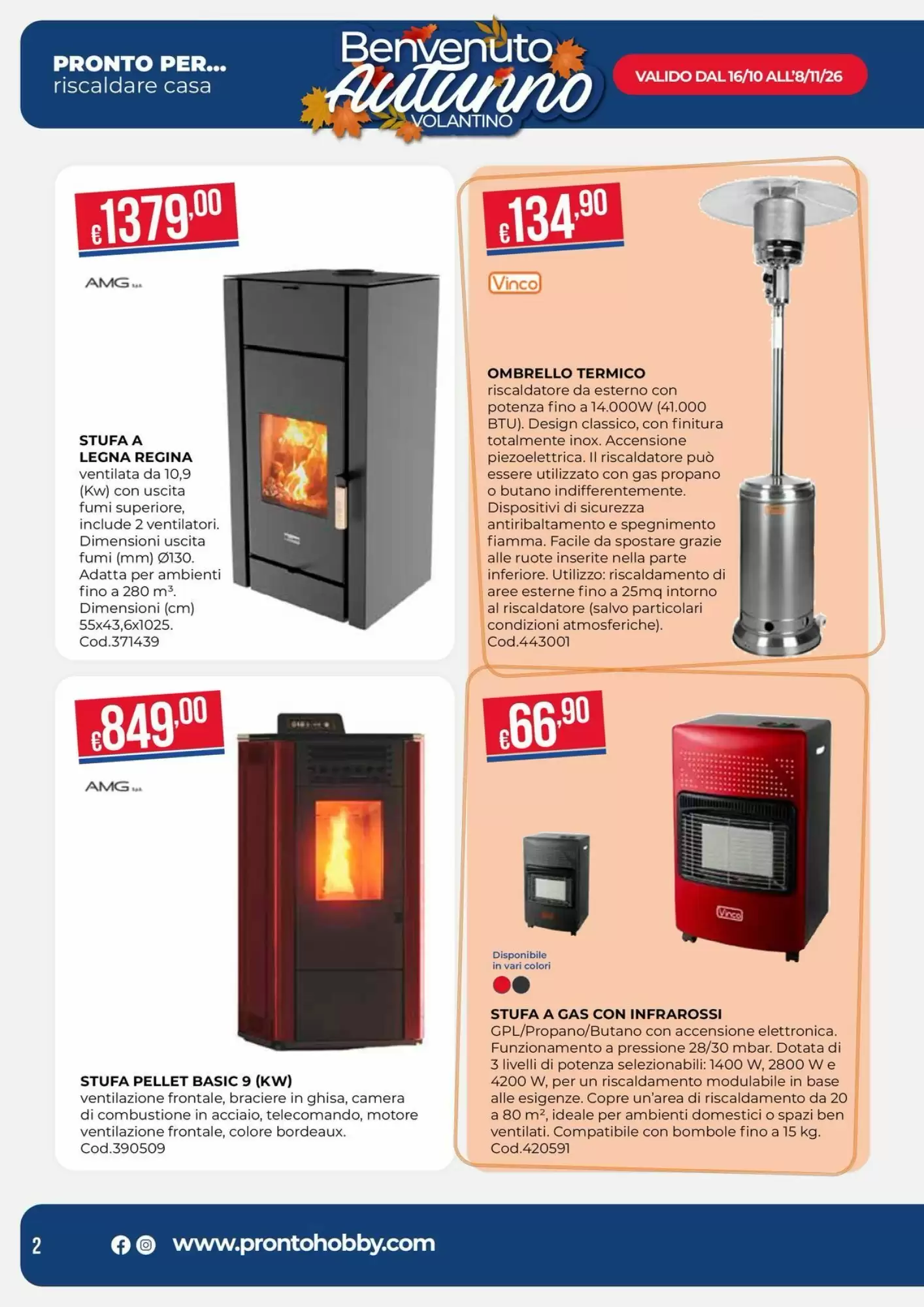 Volantino promozionale Pronto Hobby  valide dal 16/10/2026 - Pagina 2.