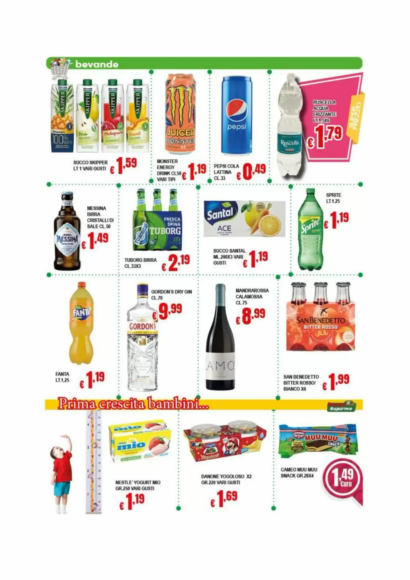 Volantino promozionale Risparmio Supermercati  valide dal 16/10/2026 - Pagina 6.