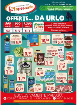 Volantino promozionale Supermercati Spesa Mia  valide dal 17/10/2026