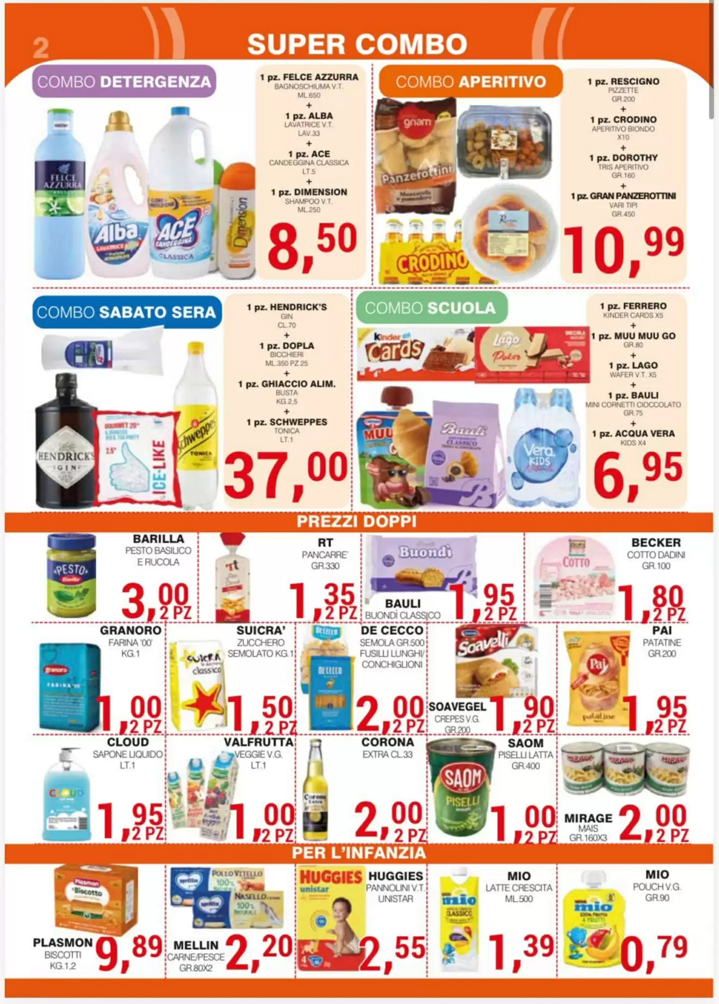 Volantino promozionale Supermercati Spesa Mia  valide dal 17/10/2026 - Pagina 2.