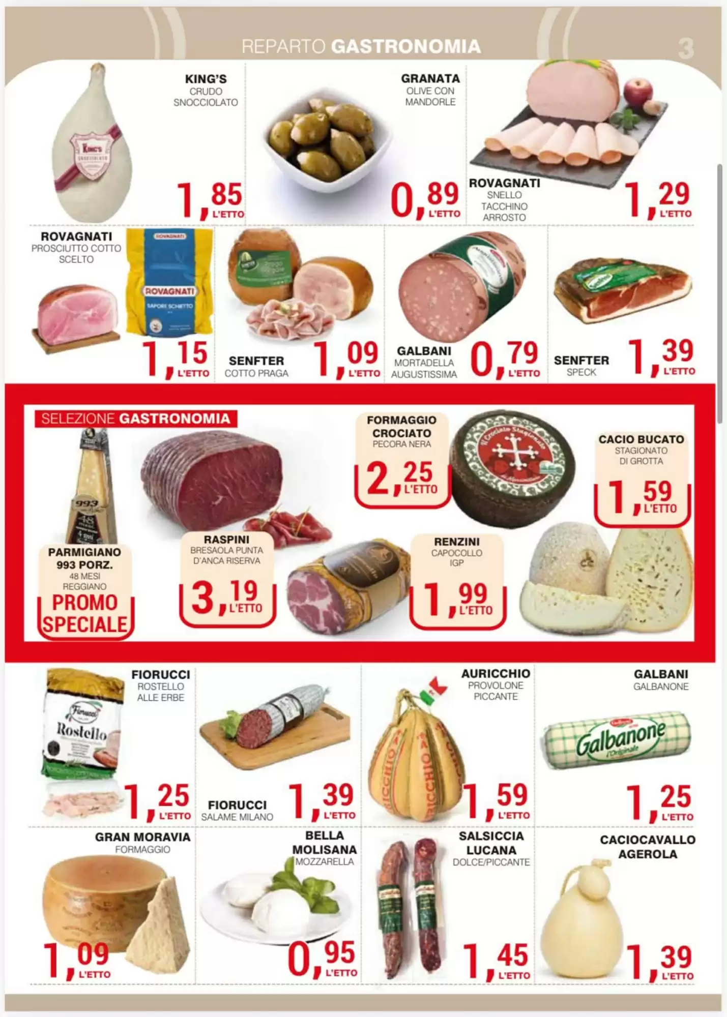 Volantino promozionale Supermercati Spesa Mia  valide dal 17/10/2026 - Pagina 3.