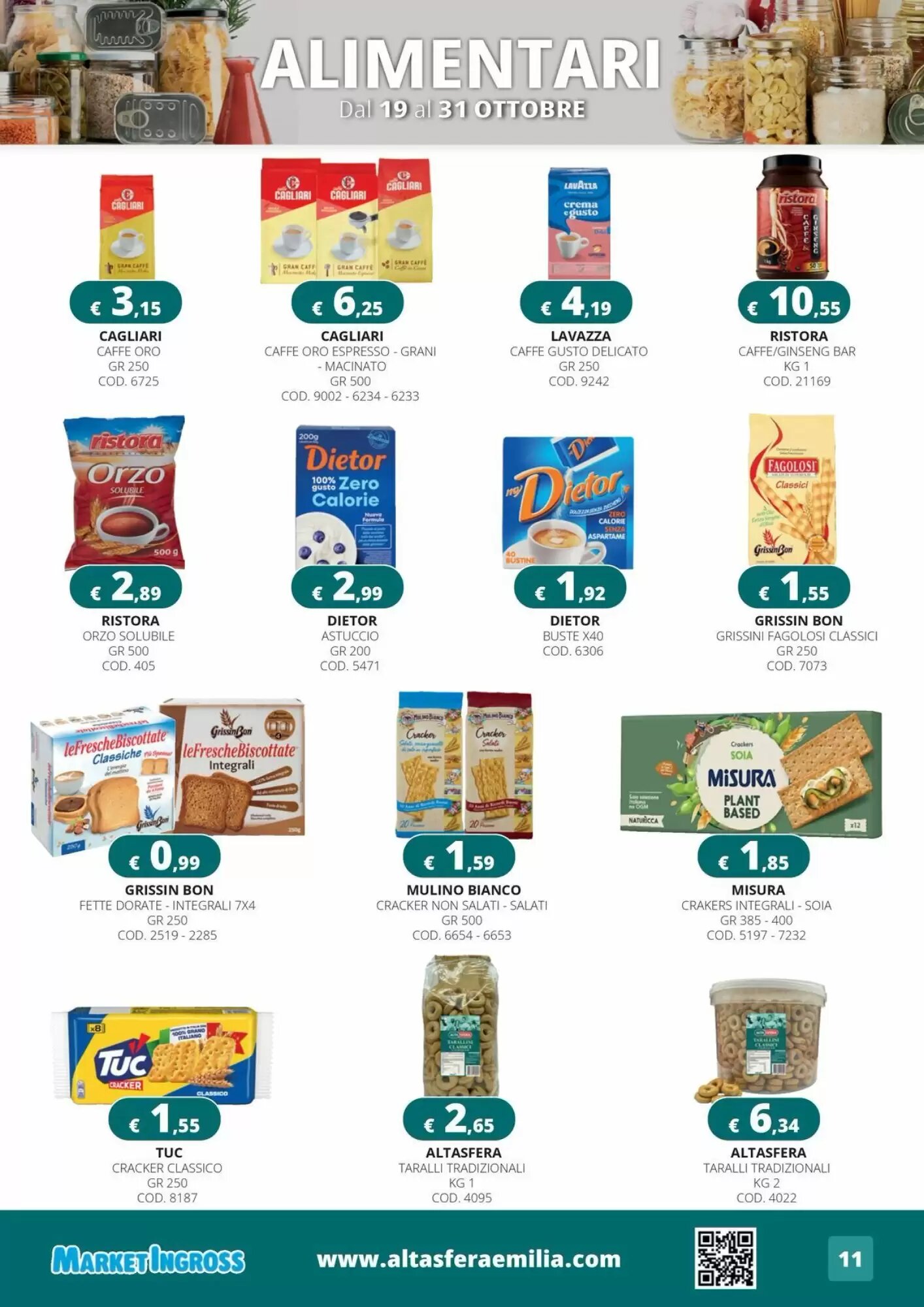 Volantino promozionale Altasfera  valide dal 19/10/2026 - Pagina 11.