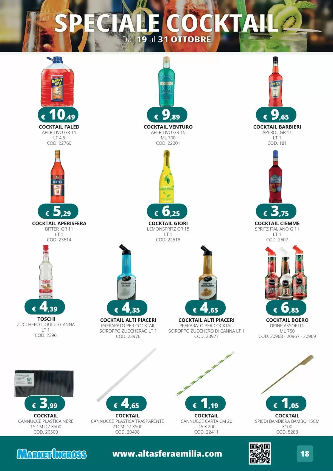 Volantino promozionale Altasfera  valide dal 19/10/2026 - Pagina 18.