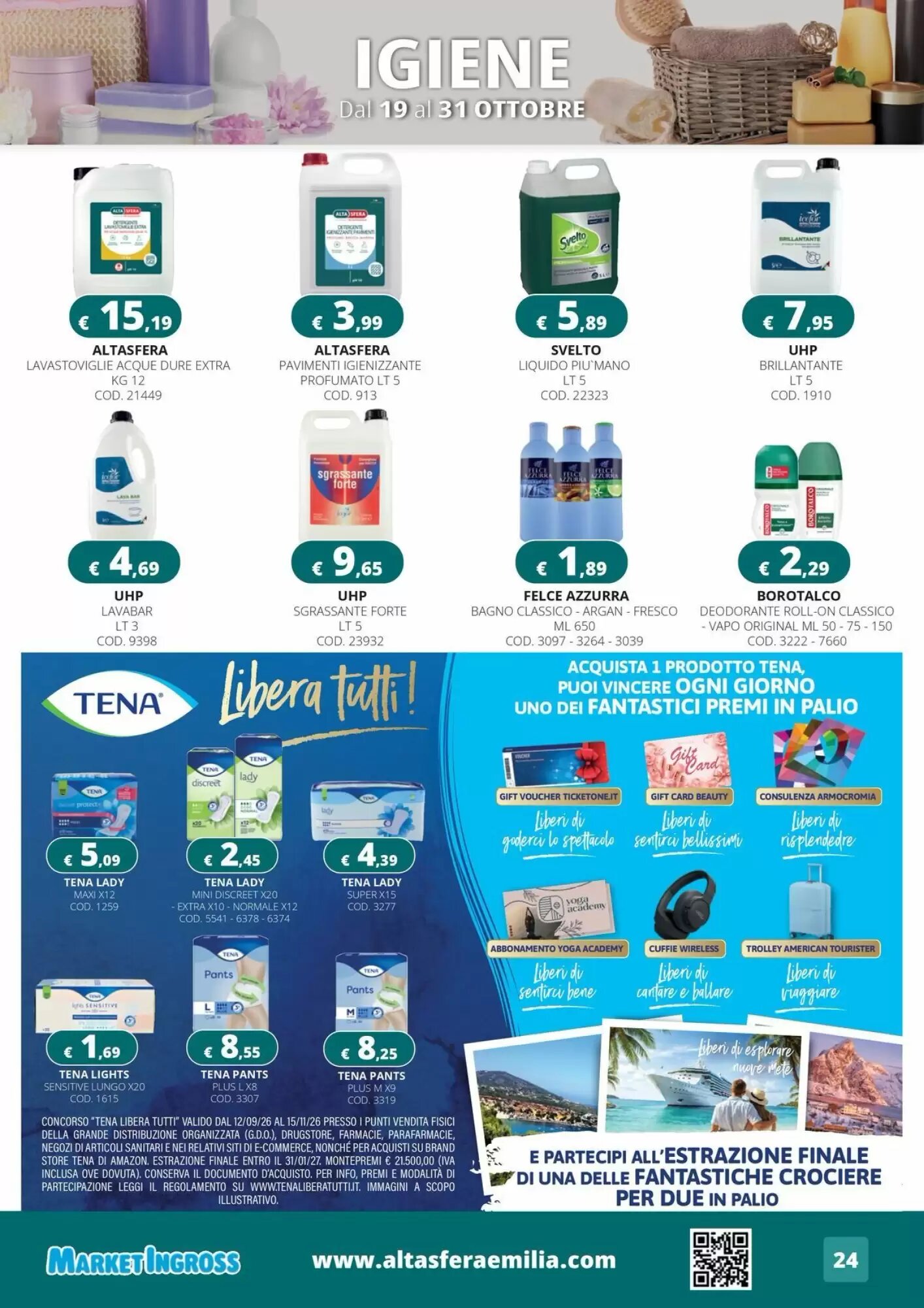 Volantino promozionale Altasfera  valide dal 19/10/2026 - Pagina 24.