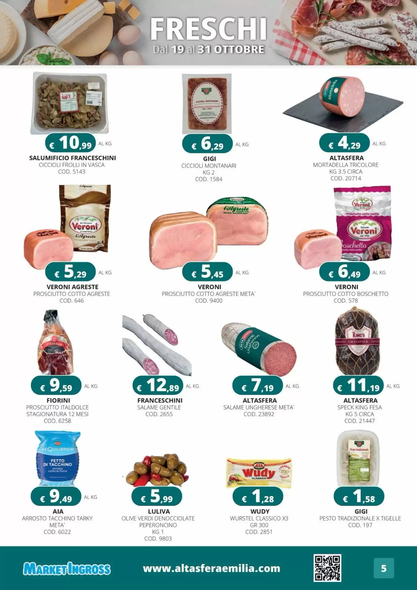 Volantino promozionale Altasfera  valide dal 19/10/2026 - Pagina 5.