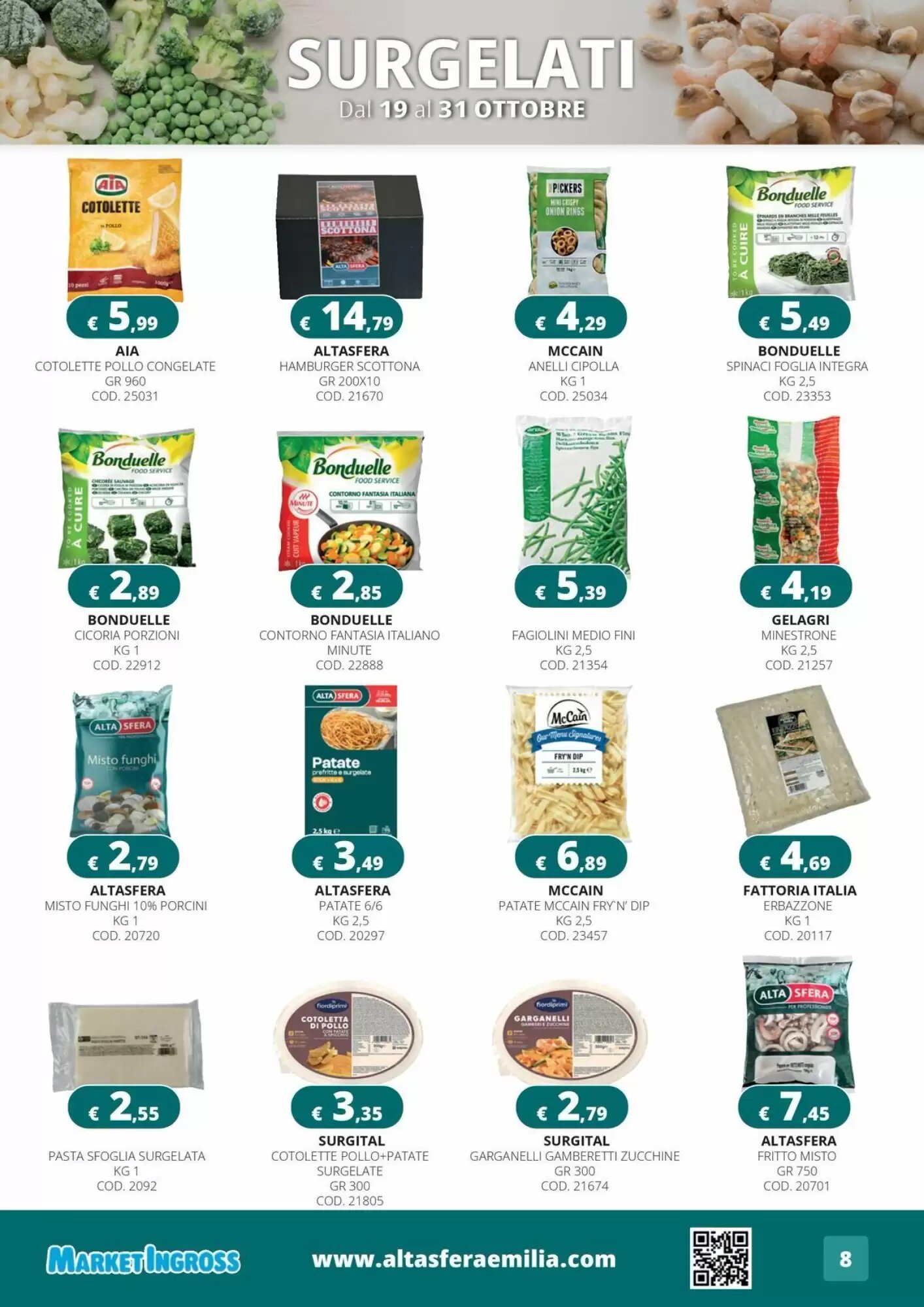 Volantino promozionale Altasfera  valide dal 19/10/2026 - Pagina 8.