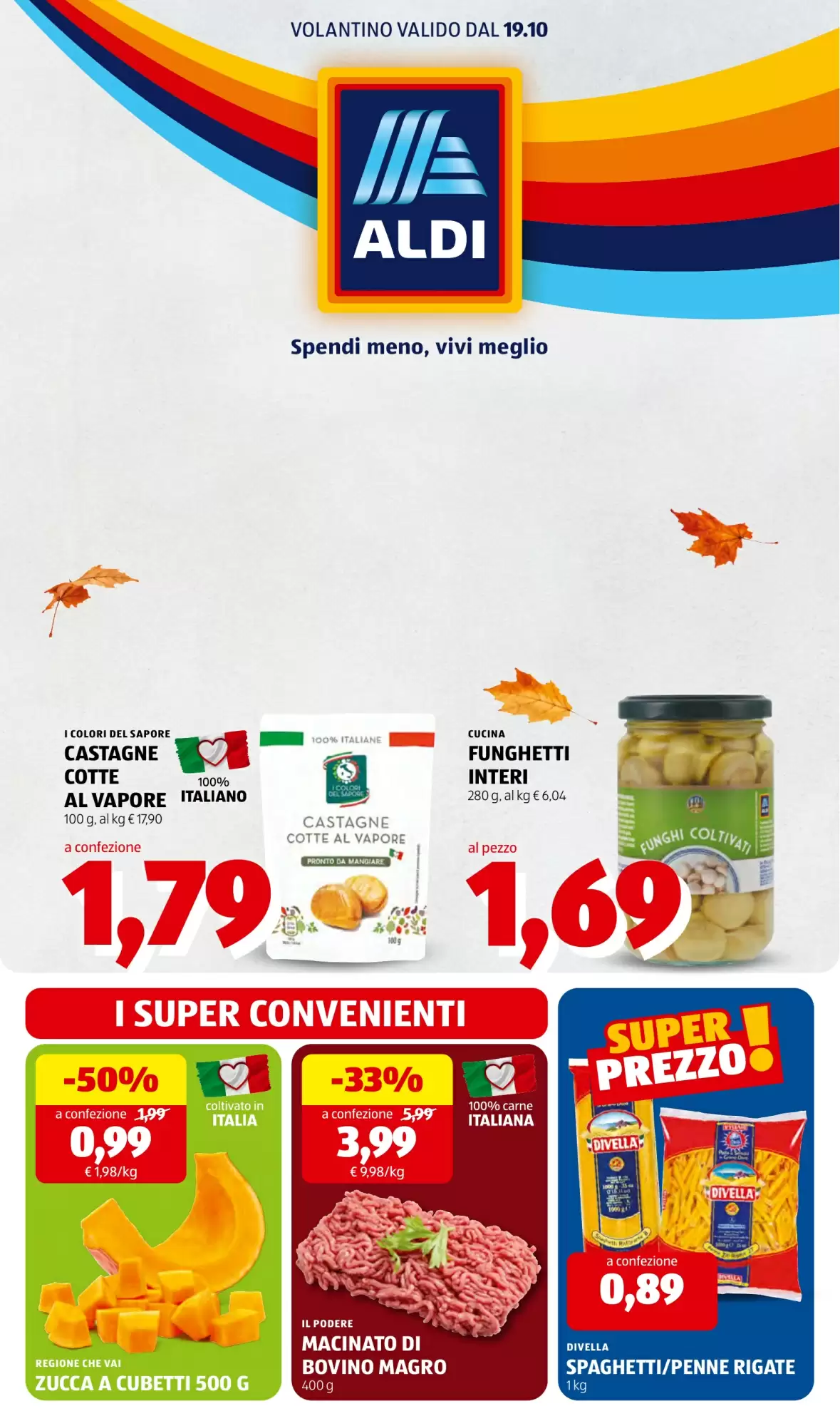 Volantino promozionale ALDI valide dal 19/10/2026 - Pagina 1.