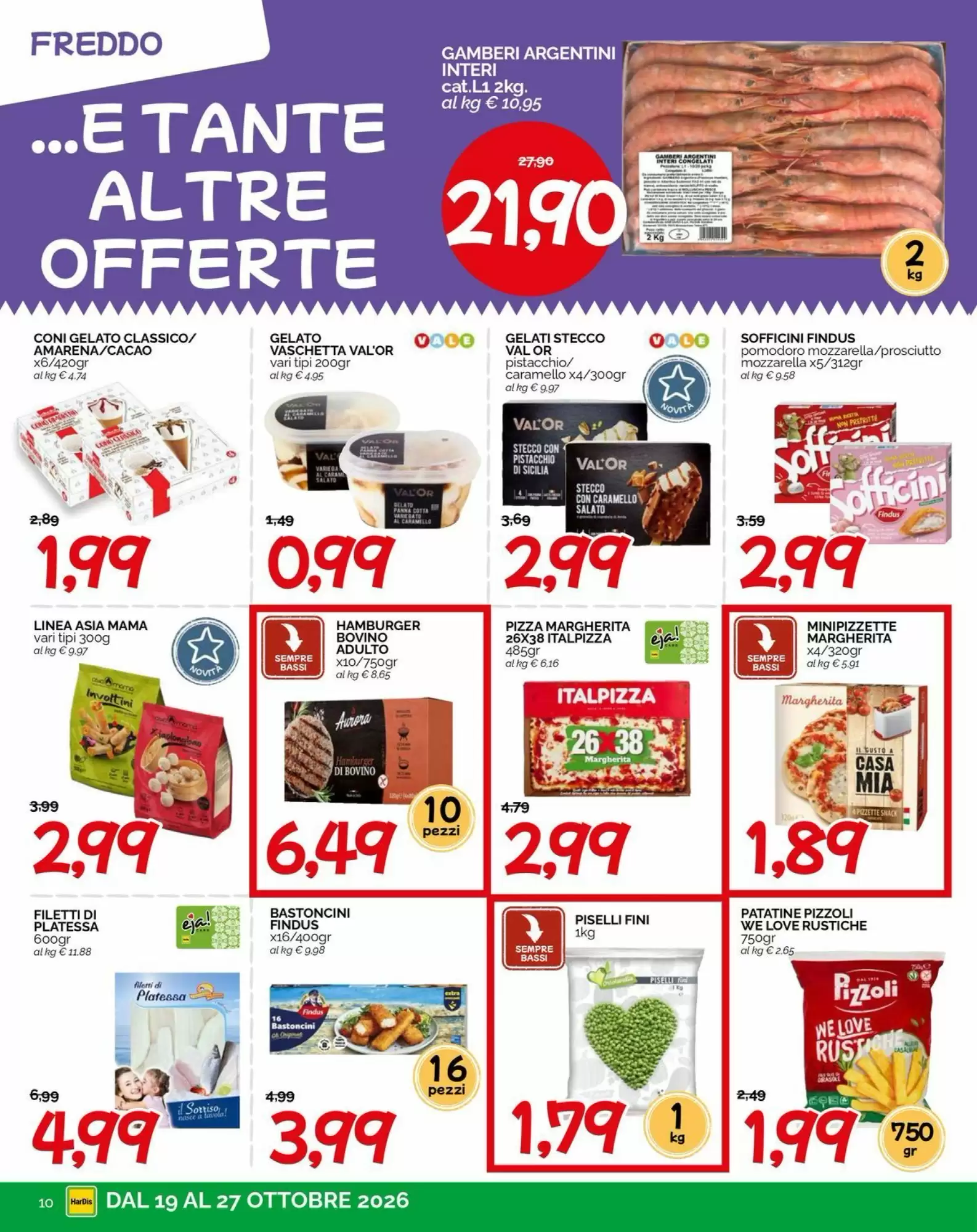 Volantino promozionale Hardis  valide dal 19/10/2026 - Pagina 10.