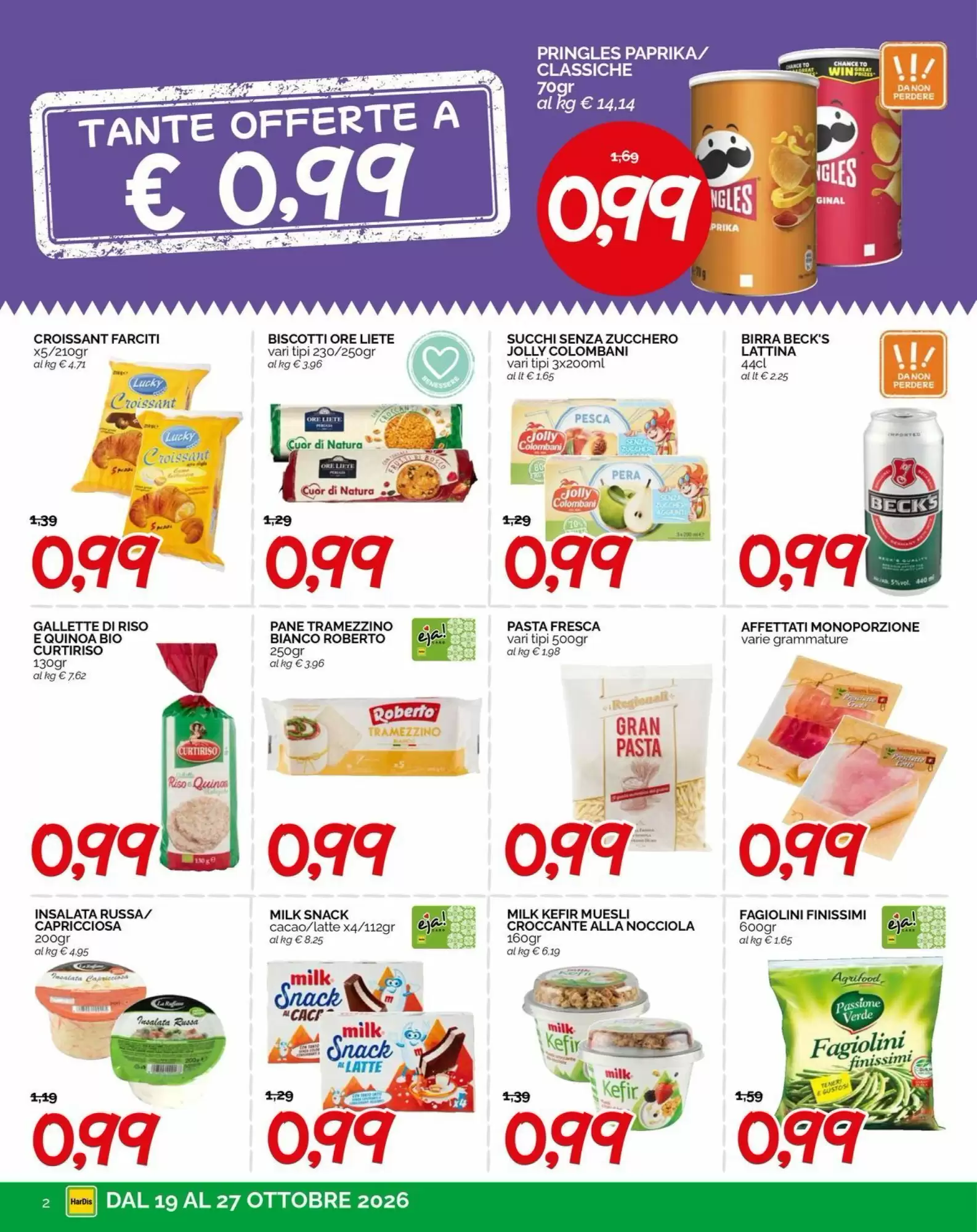 Volantino promozionale Hardis  valide dal 19/10/2026 - Pagina 2.