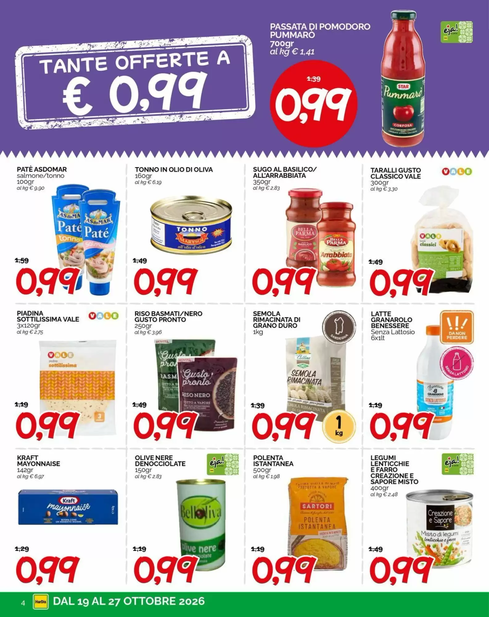 Volantino promozionale Hardis  valide dal 19/10/2026 - Pagina 4.