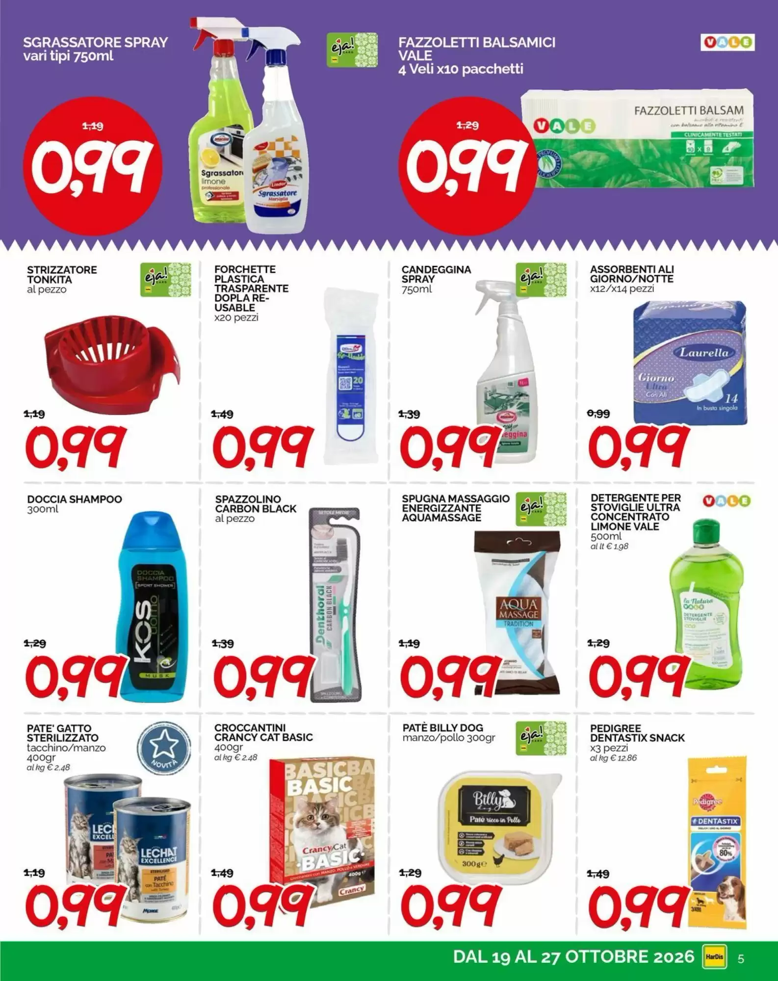 Volantino promozionale Hardis  valide dal 19/10/2026 - Pagina 5.
