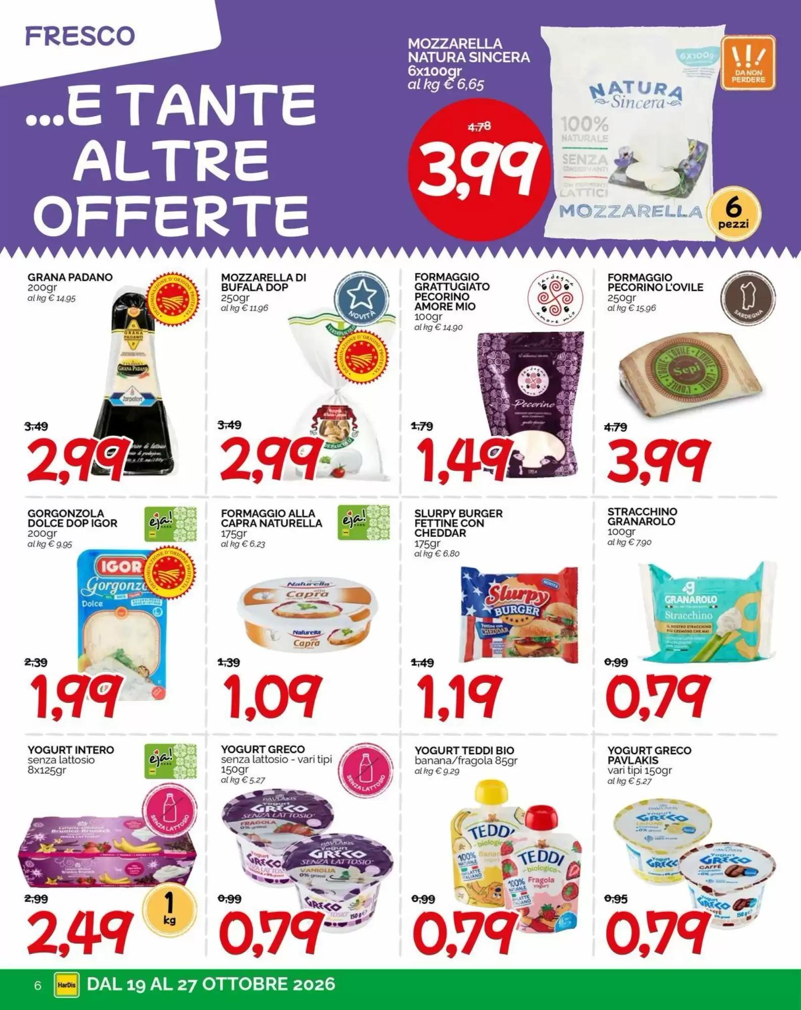 Volantino promozionale Hardis  valide dal 19/10/2026 - Pagina 6.