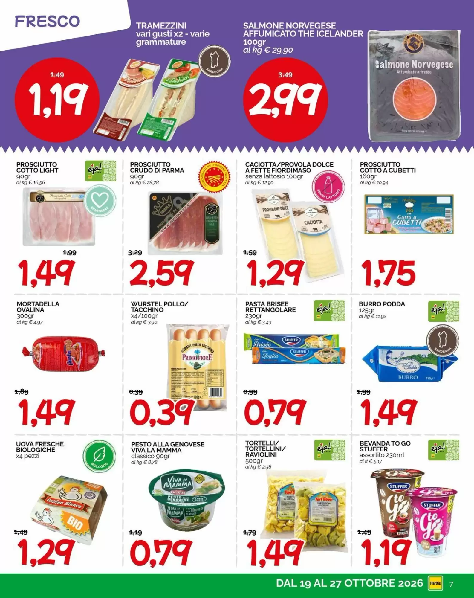 Volantino promozionale Hardis  valide dal 19/10/2026 - Pagina 7.