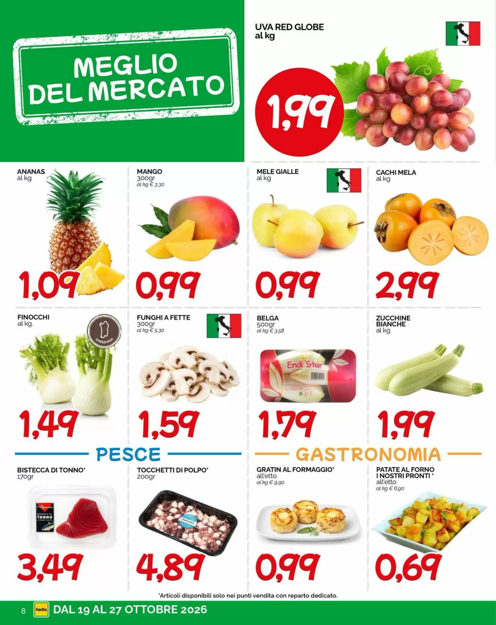 Volantino promozionale Hardis  valide dal 19/10/2026 - Pagina 8.