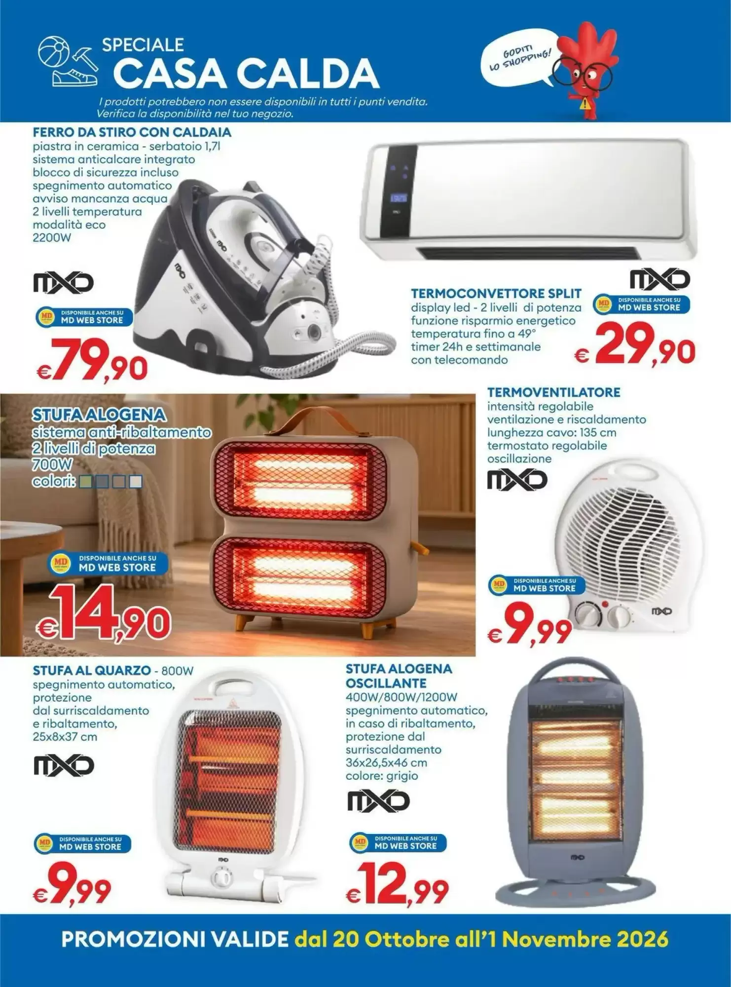 Volantino promozionale MD Discount  valide dal 19/10/2026 - Pagina 19.