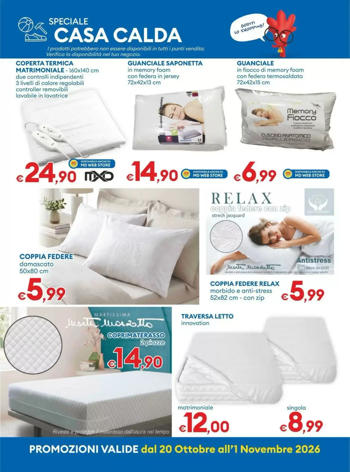 Volantino promozionale MD Discount  valide dal 19/10/2026 - Pagina 20.