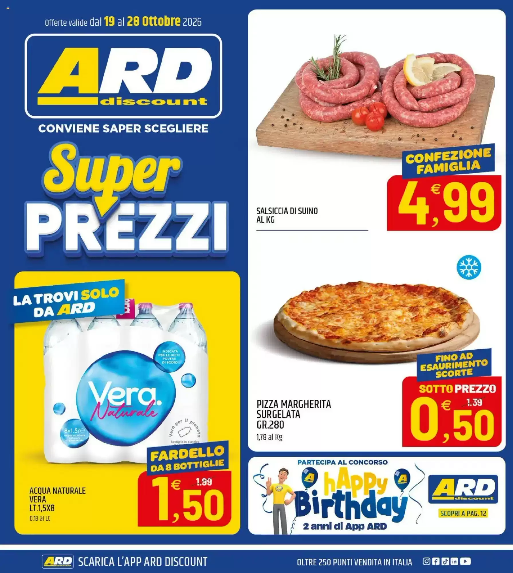 Volantino promozionale Ard Discount  valide dal 19/10/2026 - Pagina 1.