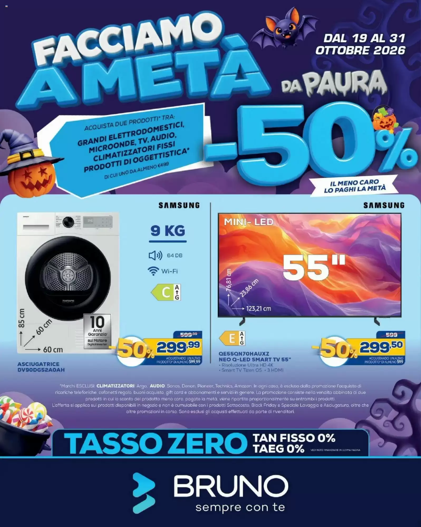 Volantino promozionale Euronics Bruno valide dal 19/10/2026 - Pagina 1.