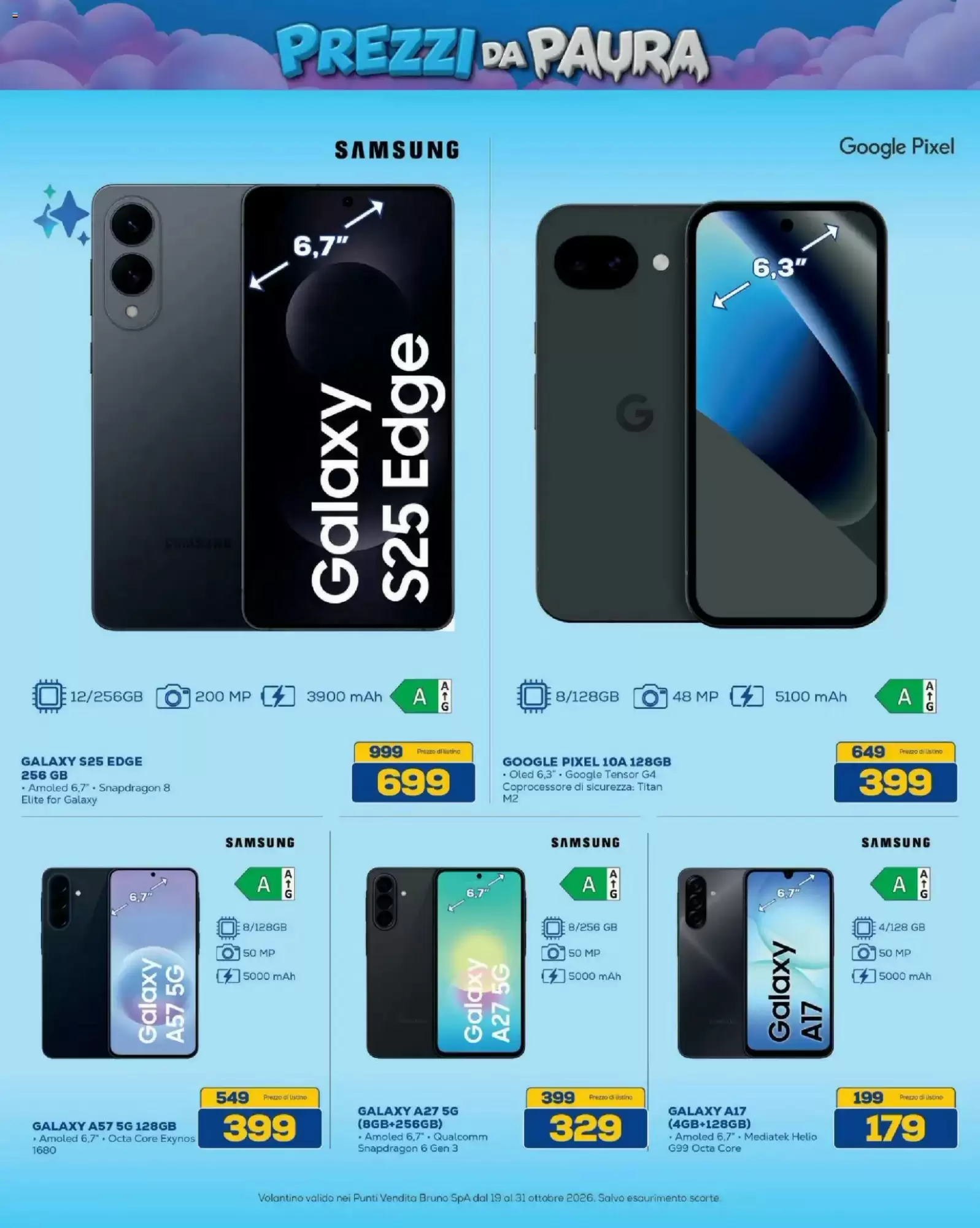 Volantino promozionale Euronics Bruno  valide dal 19/10/2026 - Pagina 10.