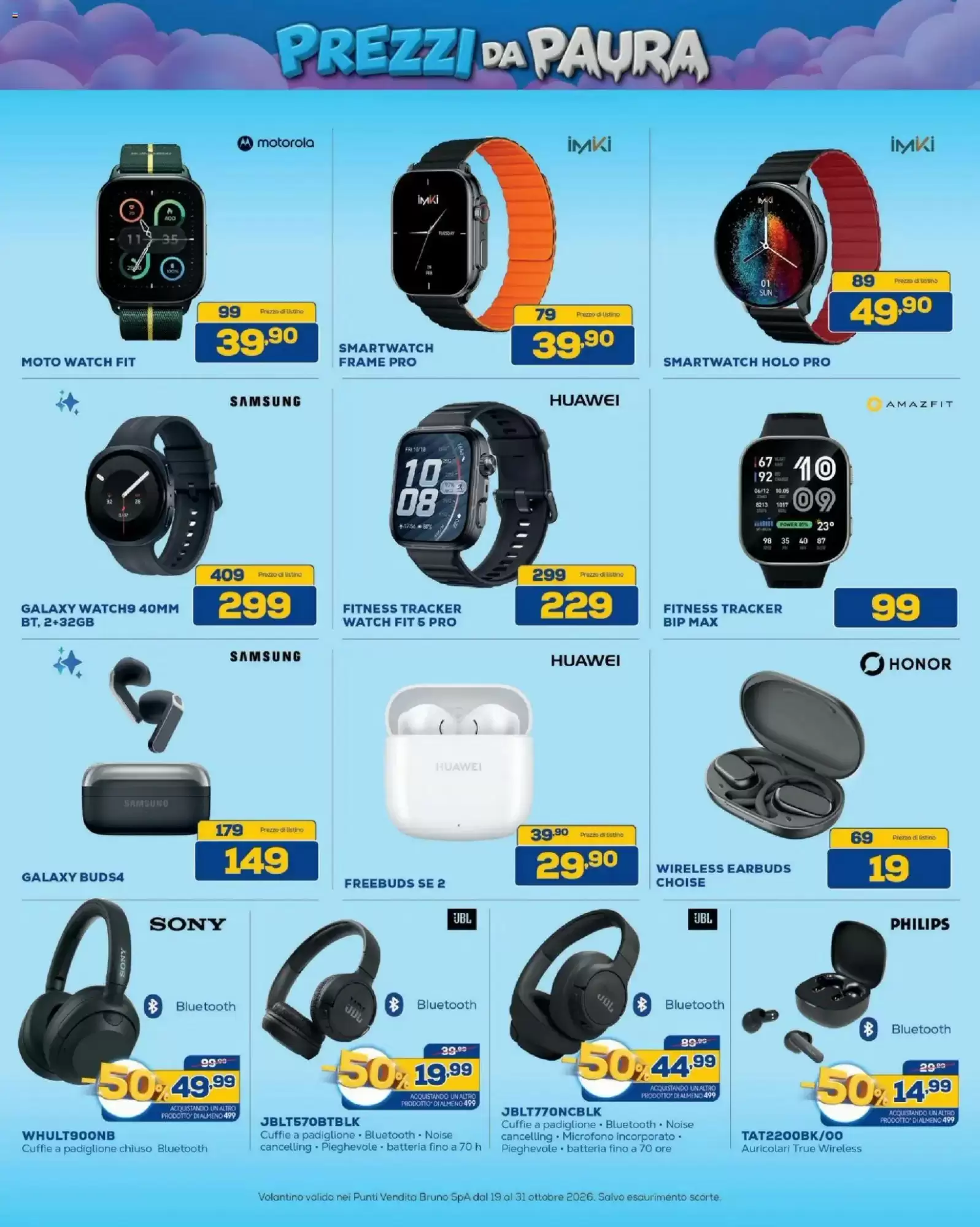 Volantino promozionale Euronics Bruno  valide dal 19/10/2026 - Pagina 12.