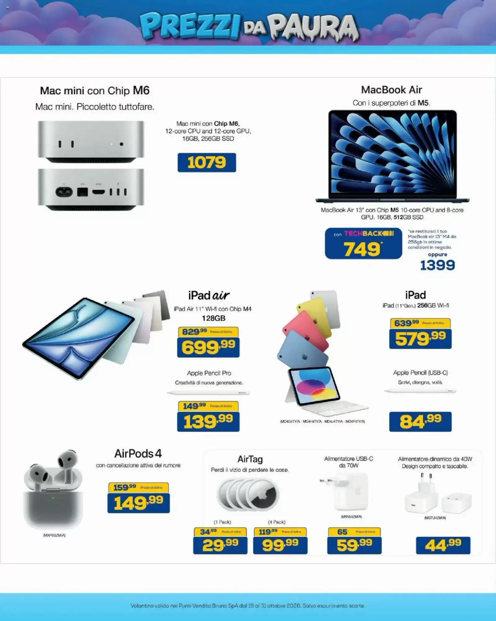 Volantino promozionale Euronics Bruno  valide dal 19/10/2026 - Pagina 16.