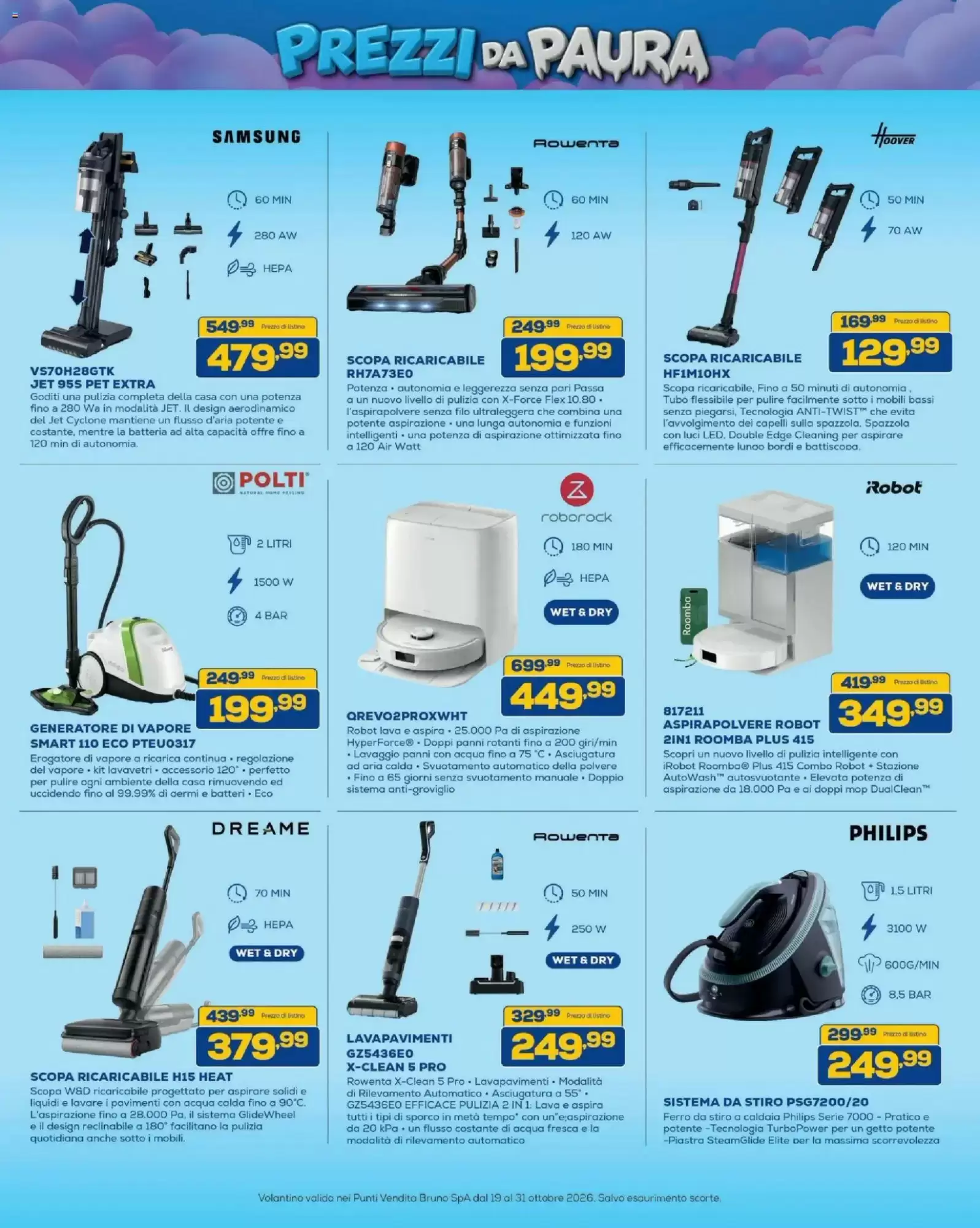 Volantino promozionale Euronics Bruno  valide dal 19/10/2026 - Pagina 24.