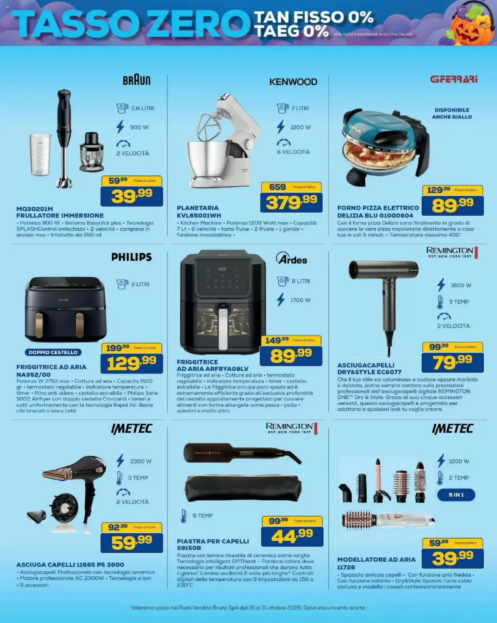 Volantino promozionale Euronics Bruno  valide dal 19/10/2026 - Pagina 26.