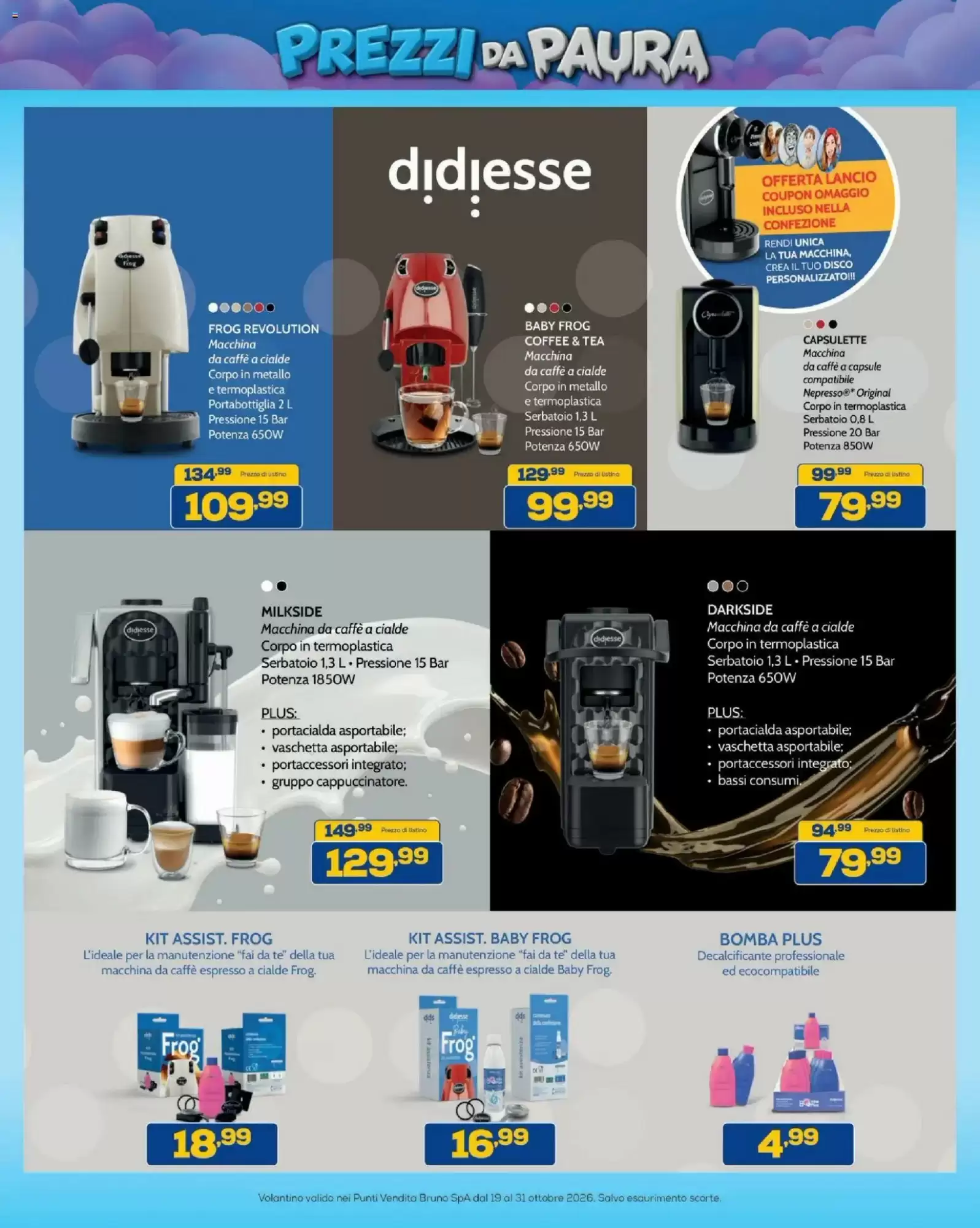 Volantino promozionale Euronics Bruno  valide dal 19/10/2026 - Pagina 39.