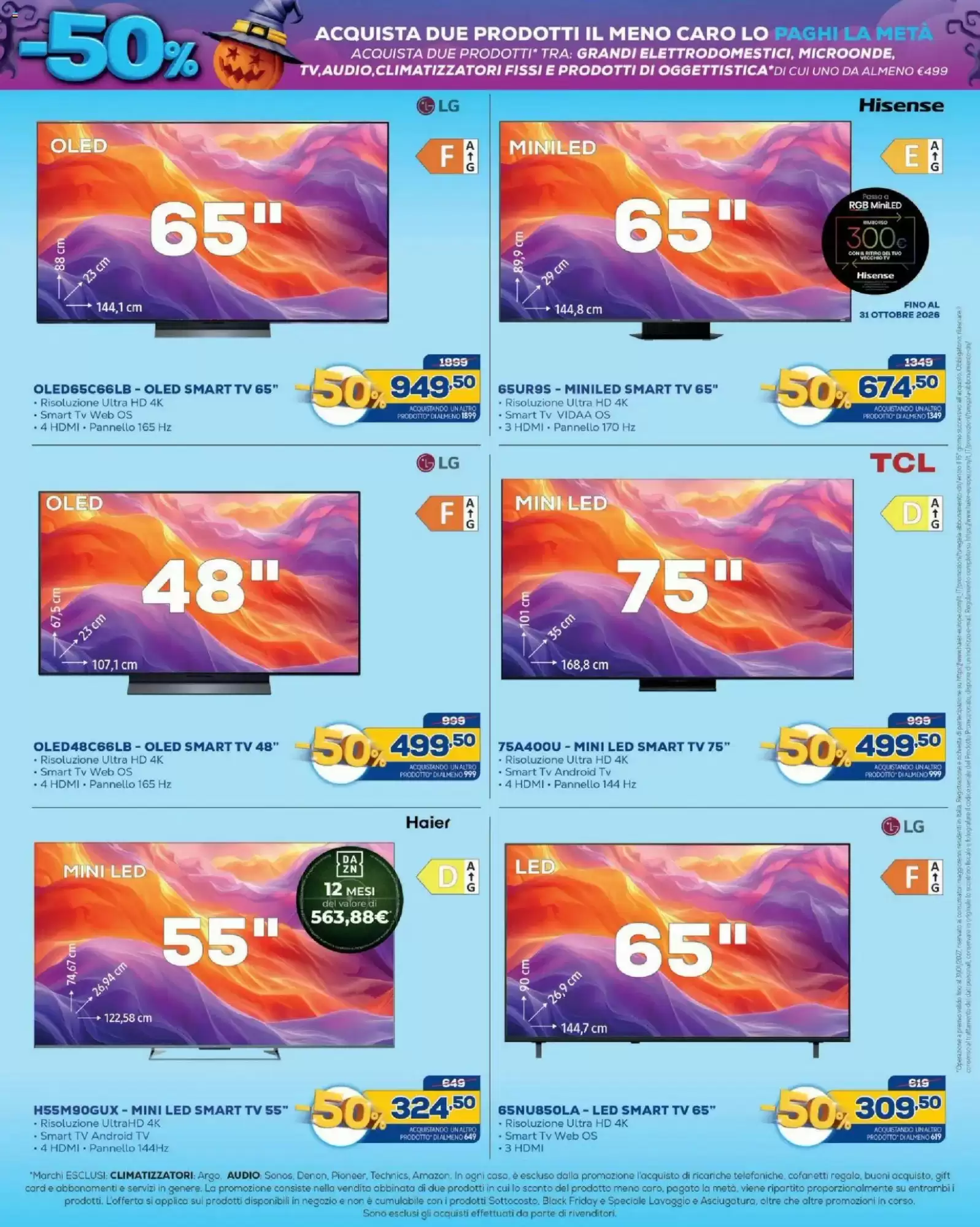 Volantino promozionale Euronics Bruno  valide dal 19/10/2026 - Pagina 4.
