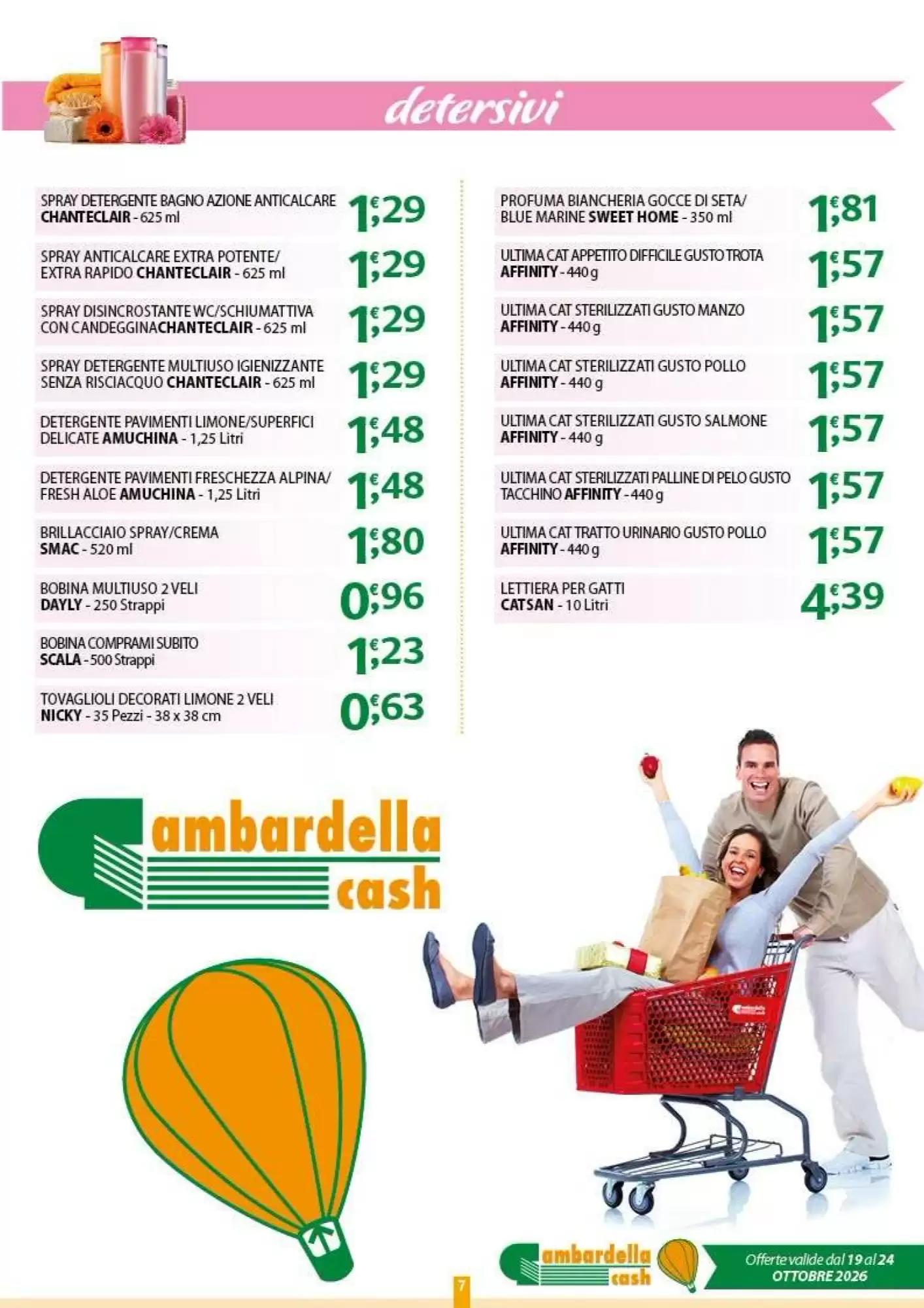 Volantino promozionale Gambardella Cash  valide dal 19/10/2026 - Pagina 7.