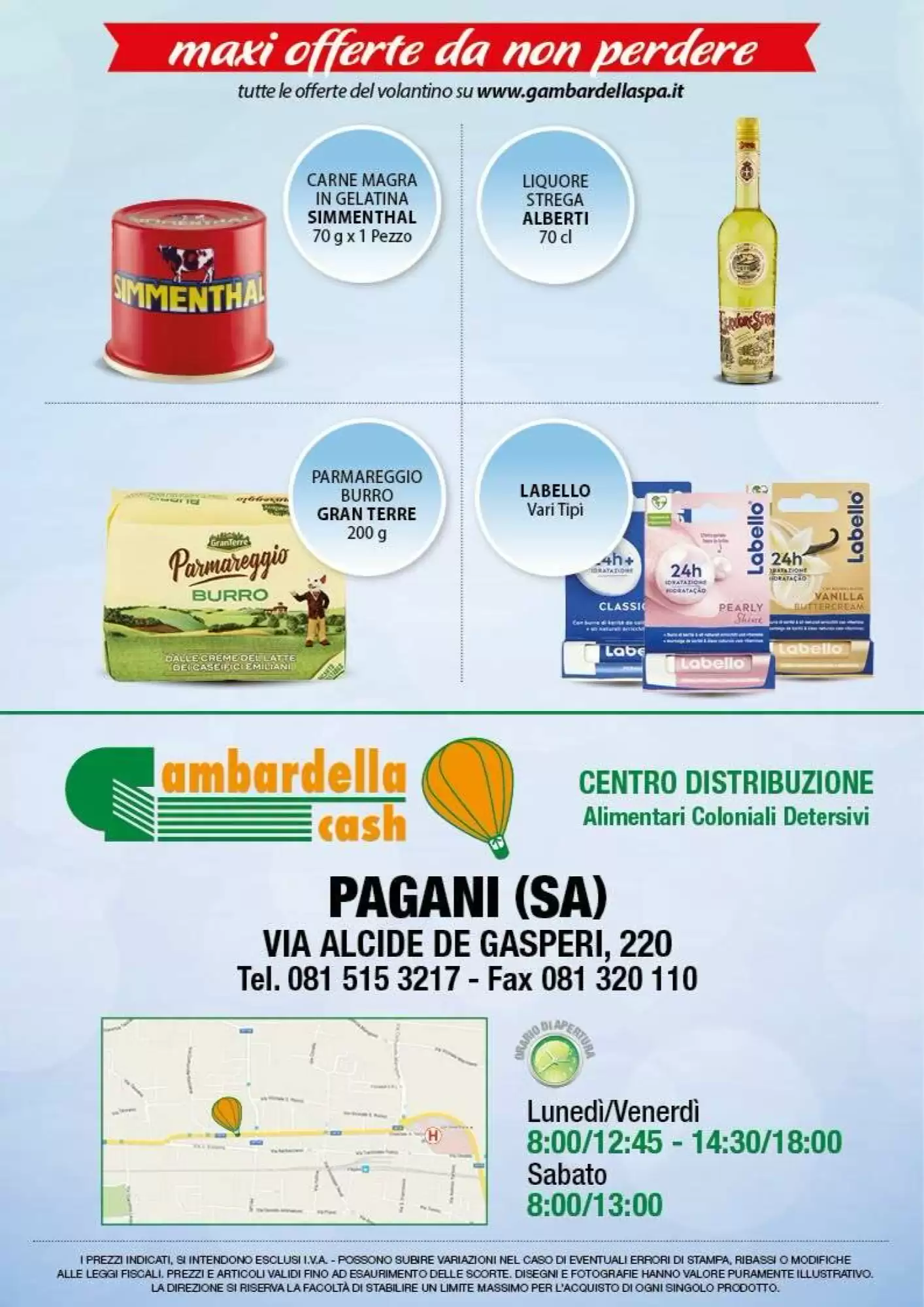 Volantino promozionale Gambardella Cash  valide dal 19/10/2026 - Pagina 8.