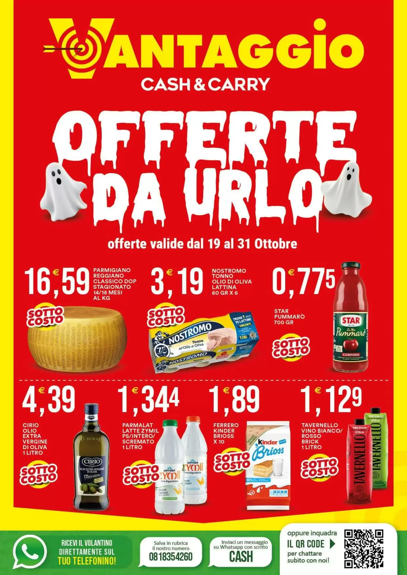 Volantino promozionale Vantaggio Cash&Carry valide dal 19/10/2026 - Pagina 1.
