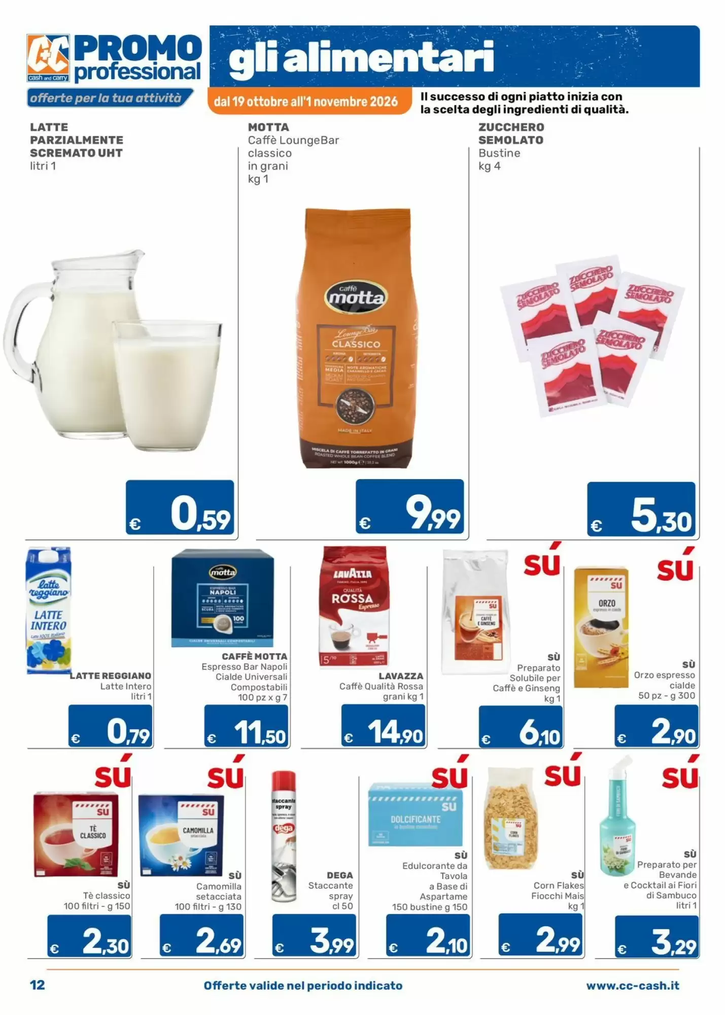 Volantino promozionale C+C Cash and Carry  valide dal 19/10/2026 - Pagina 12.