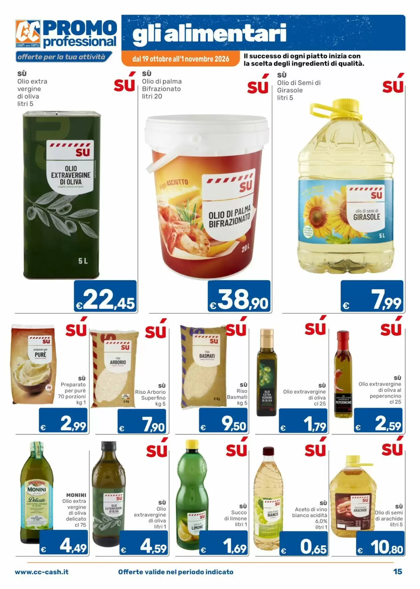 Volantino promozionale C+C Cash and Carry  valide dal 19/10/2026 - Pagina 15.