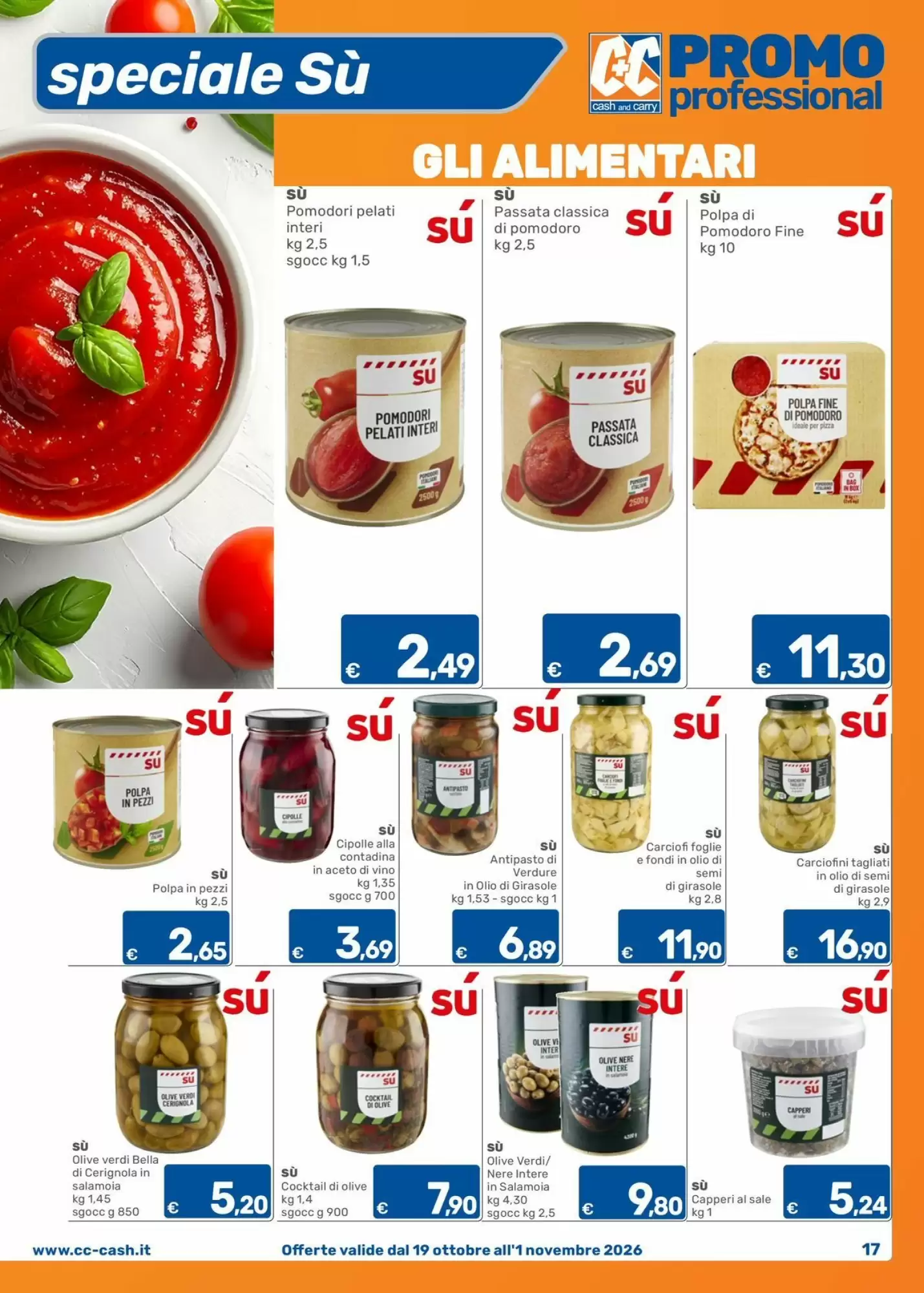 Volantino promozionale C+C Cash and Carry  valide dal 19/10/2026 - Pagina 17.