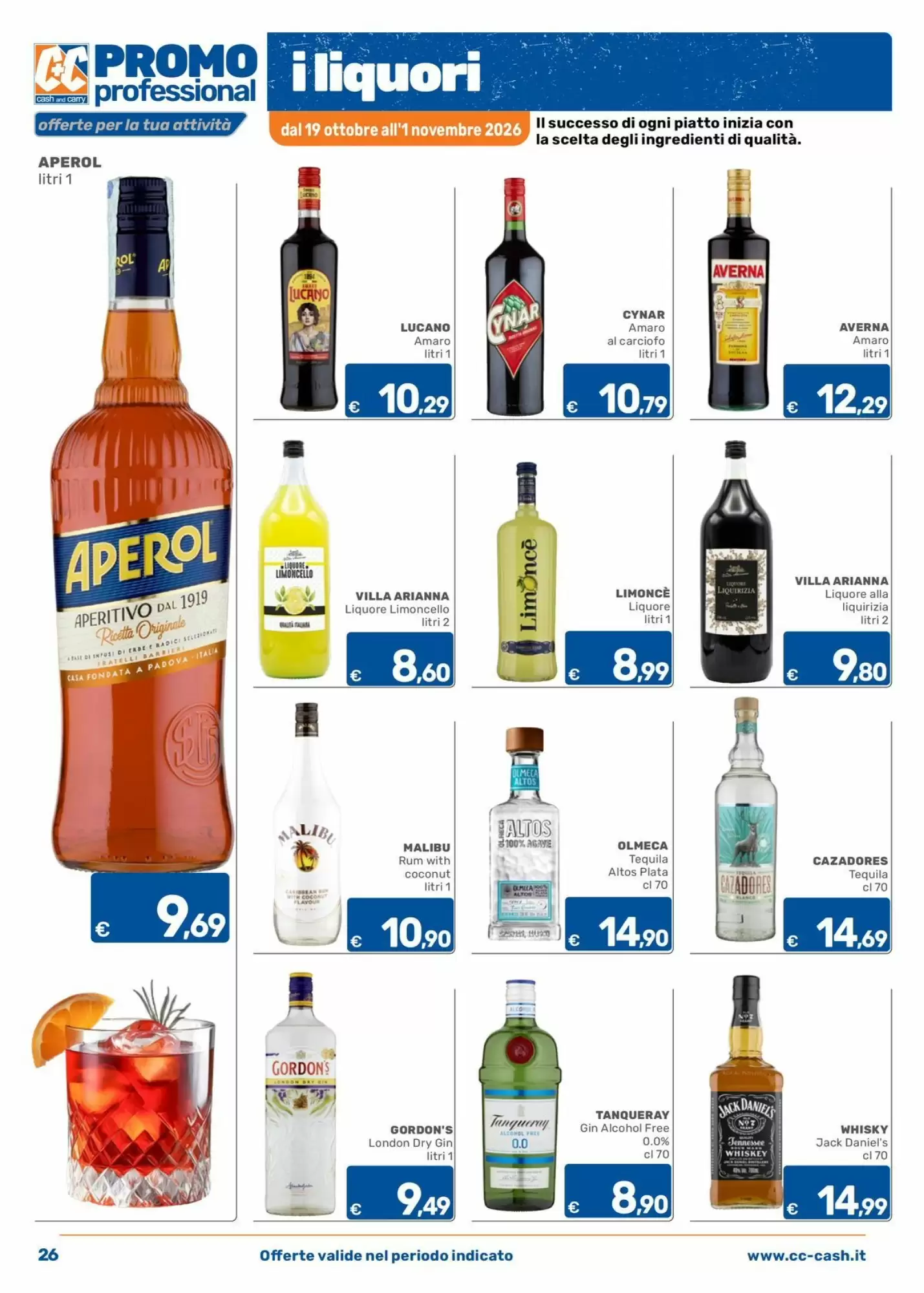 Volantino promozionale C+C Cash and Carry  valide dal 19/10/2026 - Pagina 26.