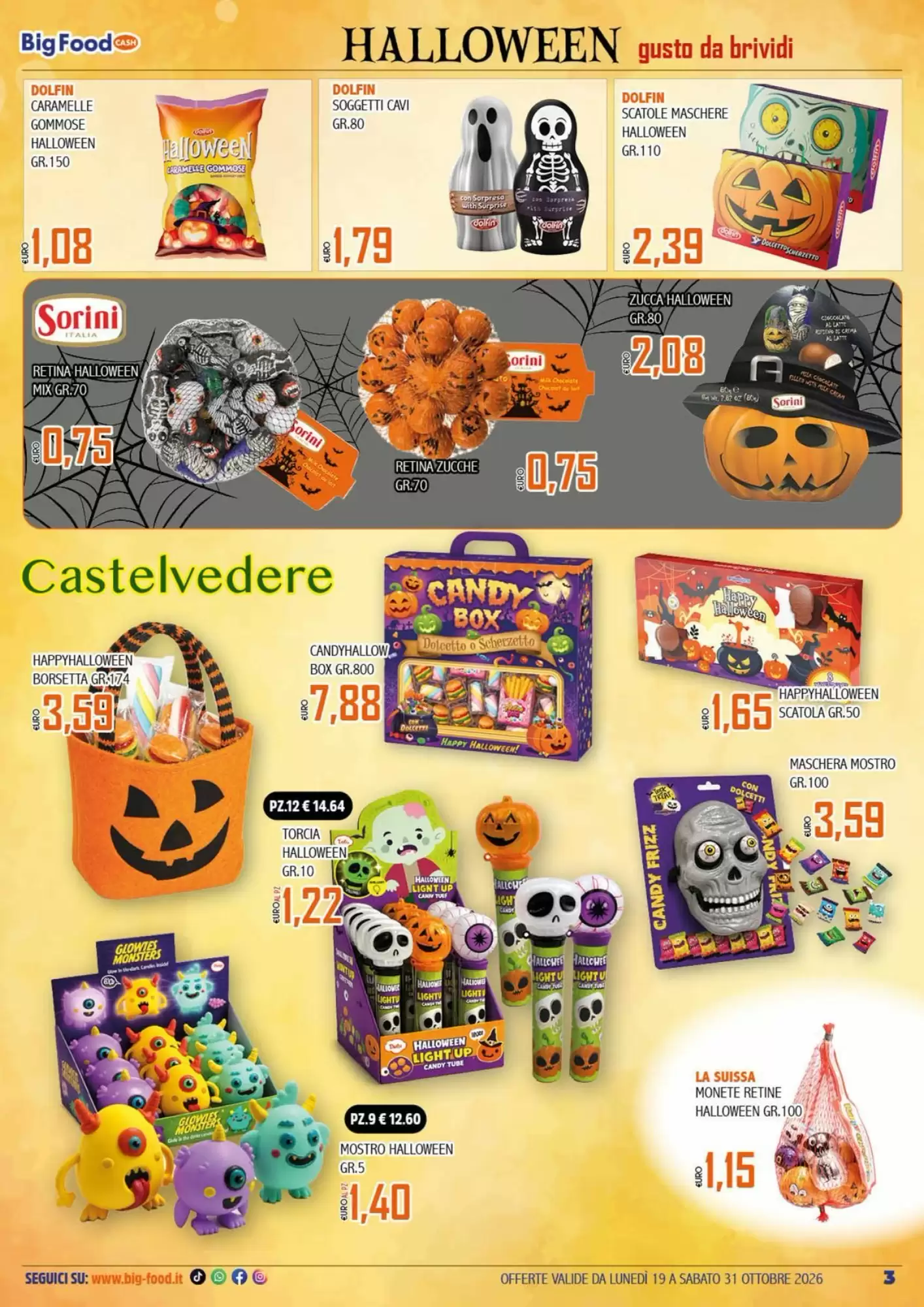 Volantino promozionale Big Food  valide dal 19/10/2026 - Pagina 3.