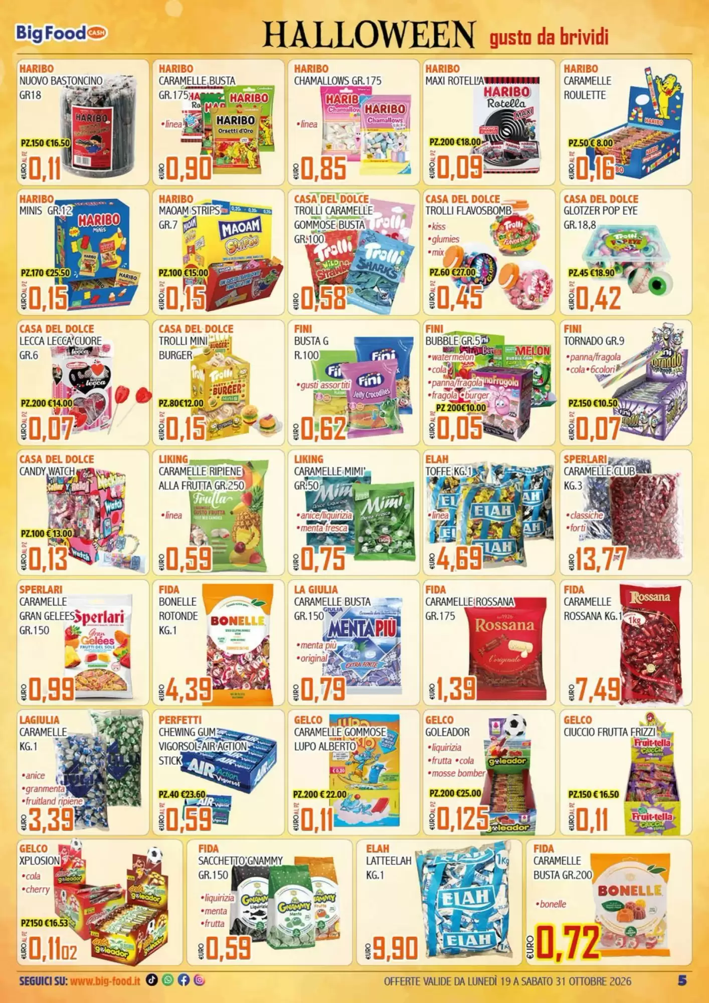 Volantino promozionale Big Food  valide dal 19/10/2026 - Pagina 5.
