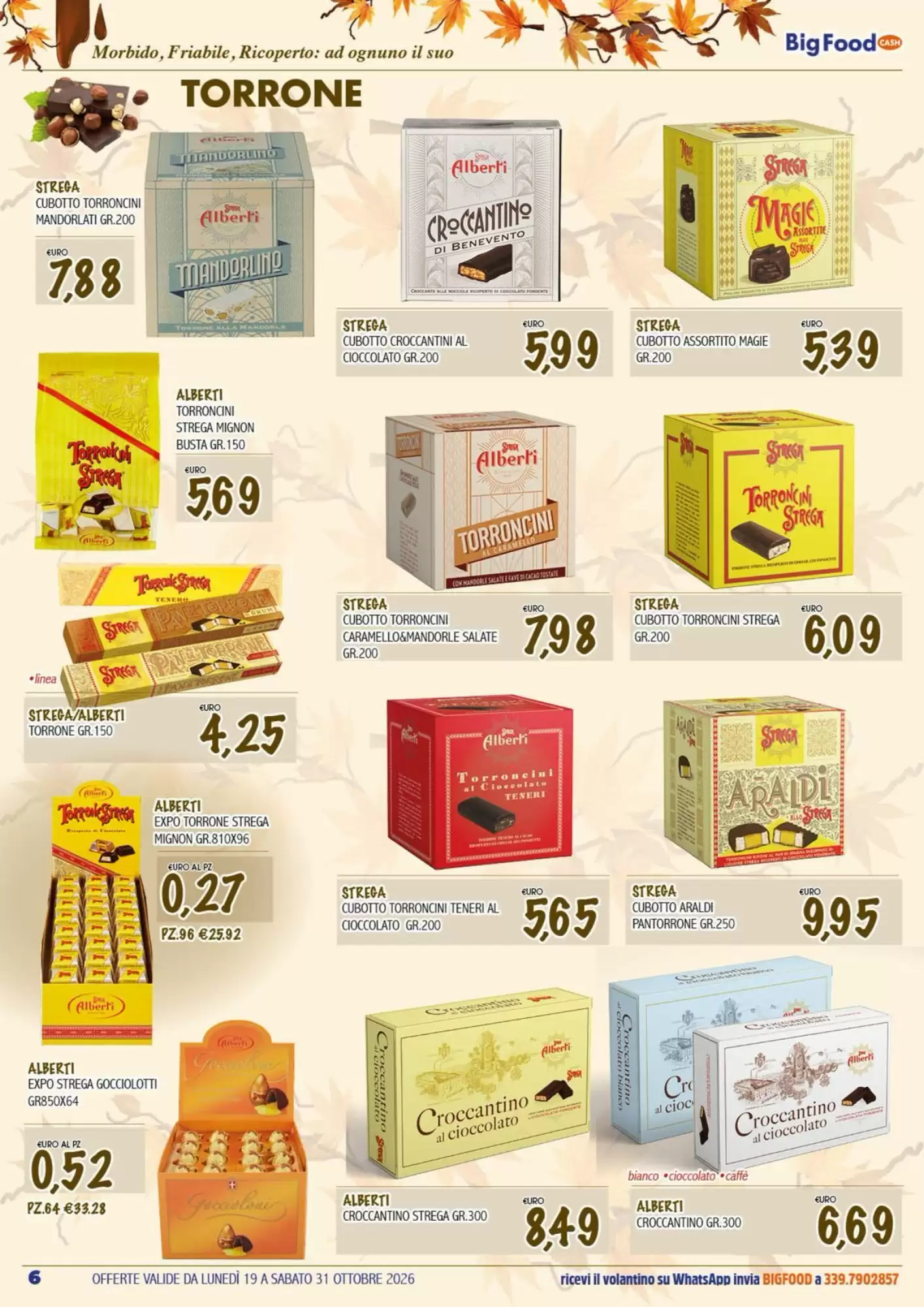 Volantino promozionale Big Food  valide dal 19/10/2026 - Pagina 6.
