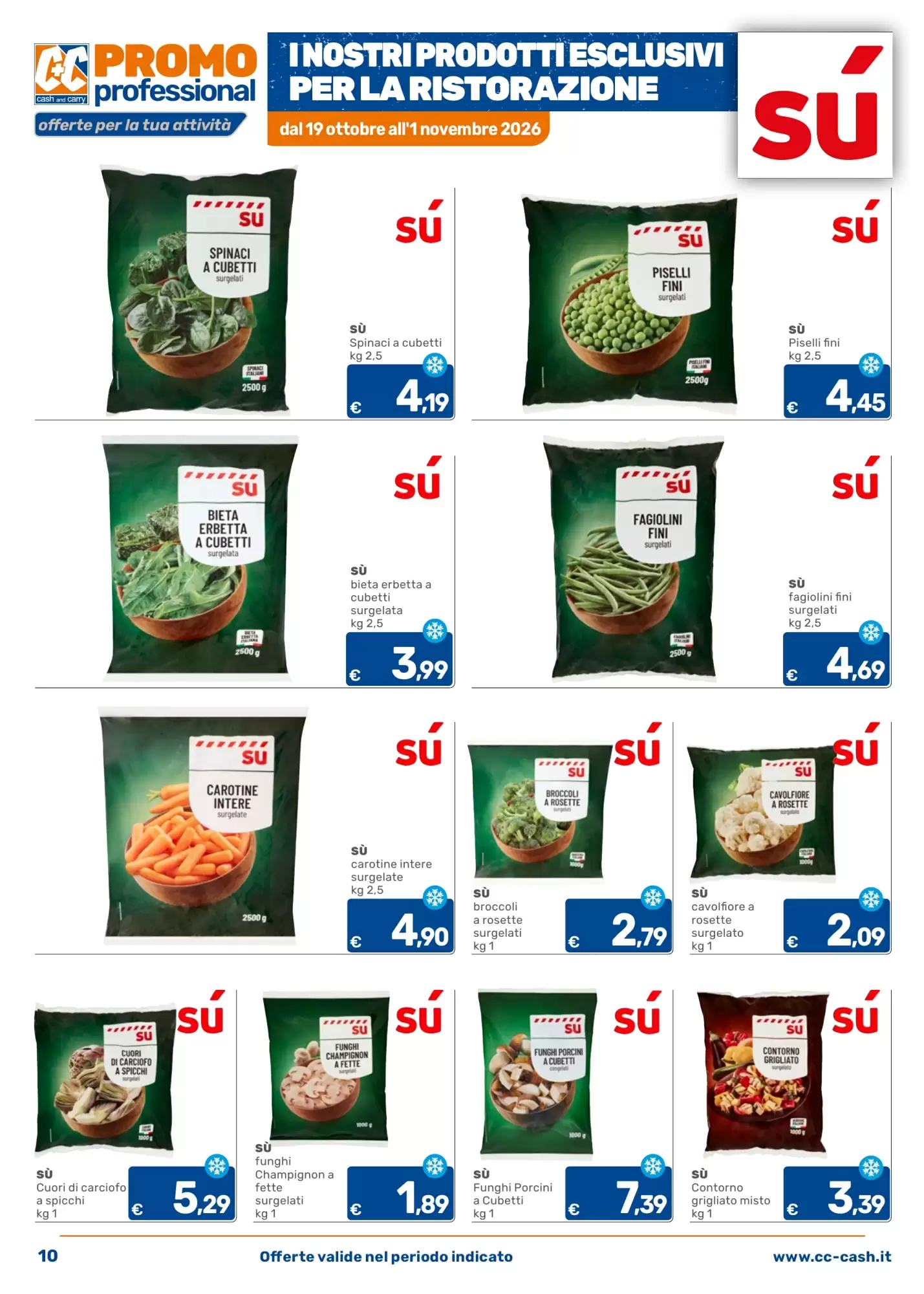Volantino promozionale C+C Cash and Carry  valide dal 19/10/2026 - Pagina 10.