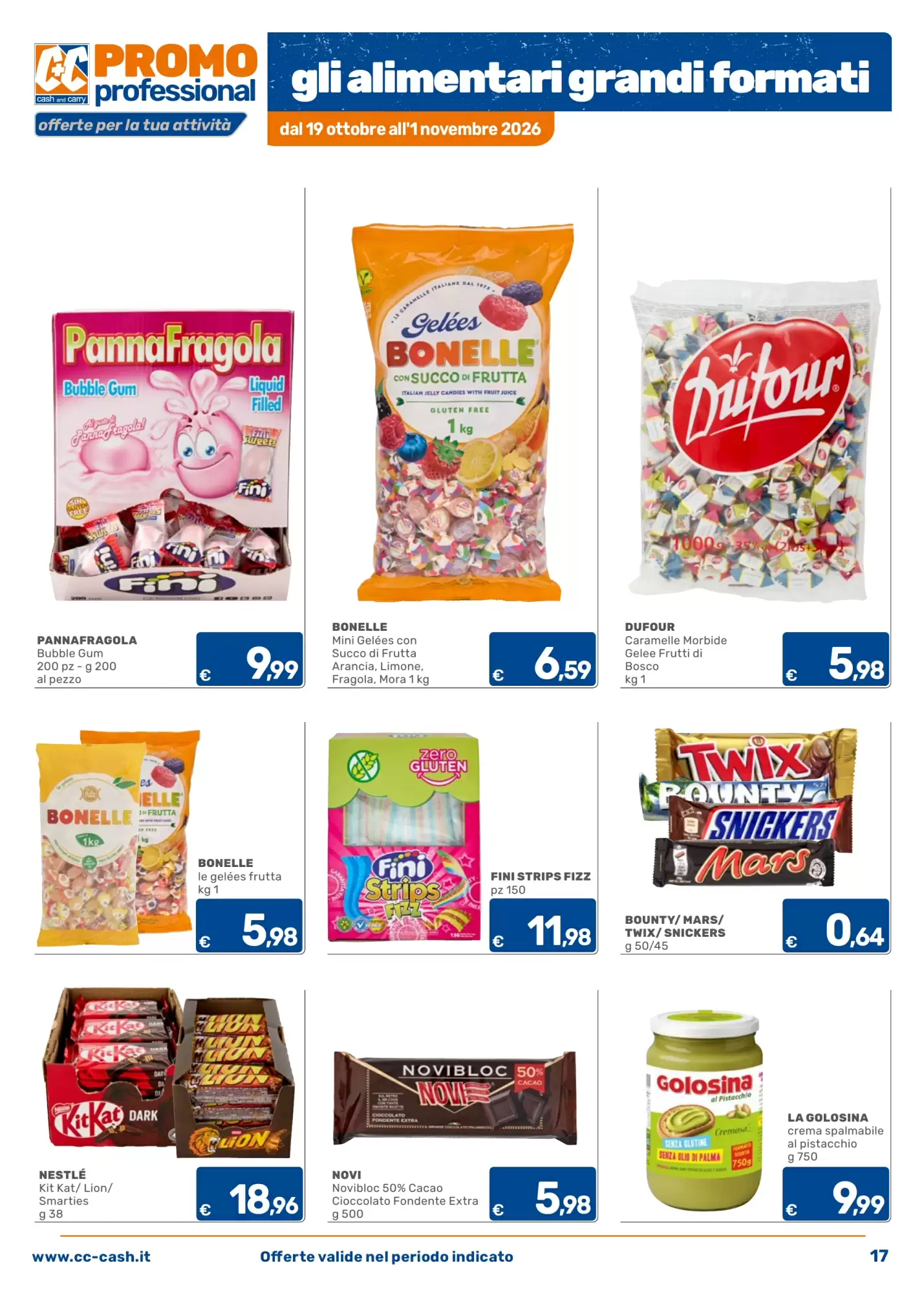 Volantino promozionale C+C Cash and Carry  valide dal 19/10/2026 - Pagina 17.