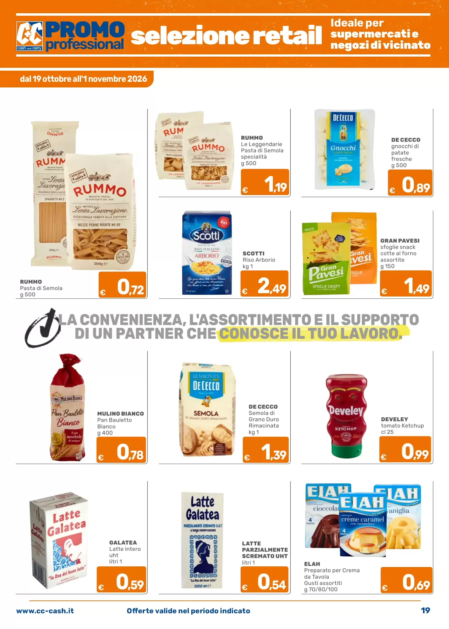 Volantino promozionale C+C Cash and Carry  valide dal 19/10/2026 - Pagina 19.
