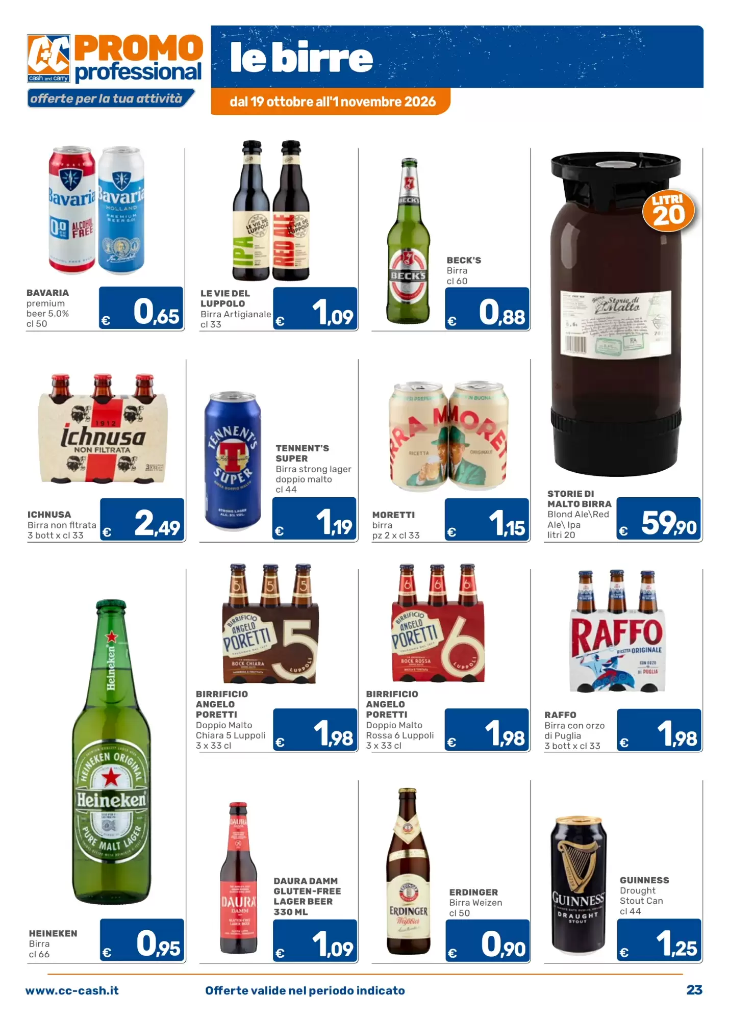 Volantino promozionale C+C Cash and Carry  valide dal 19/10/2026 - Pagina 23.