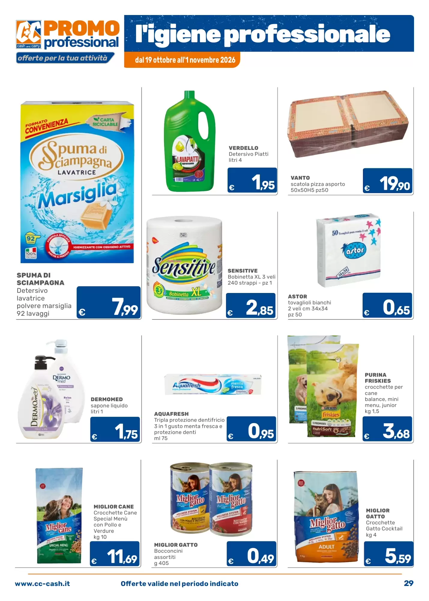 Volantino promozionale C+C Cash and Carry  valide dal 19/10/2026 - Pagina 29.