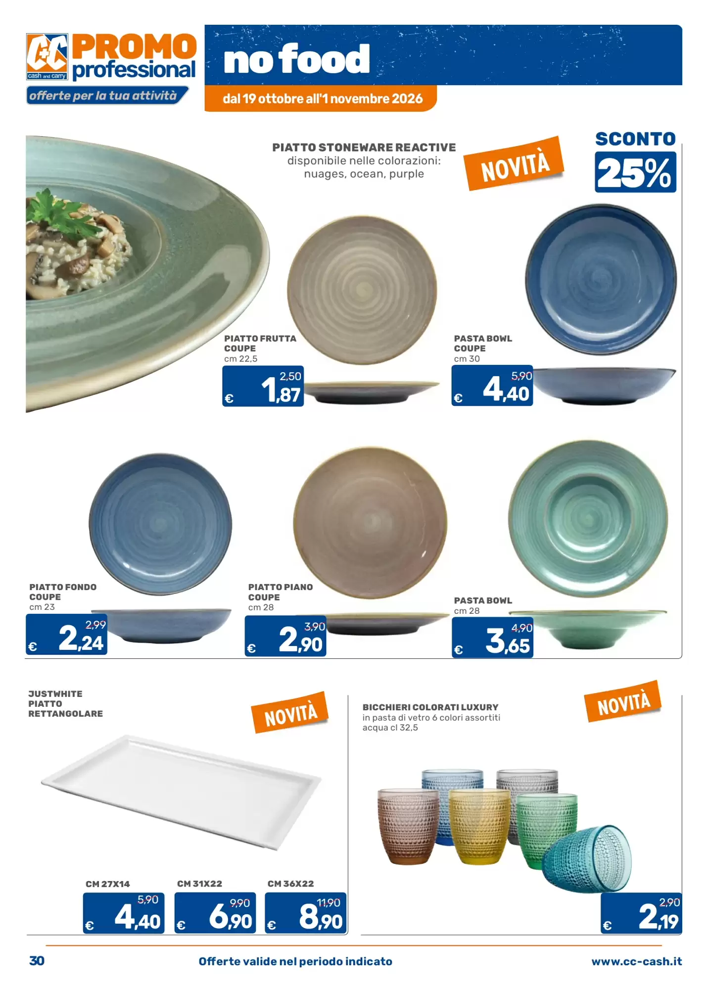 Volantino promozionale C+C Cash and Carry  valide dal 19/10/2026 - Pagina 30.